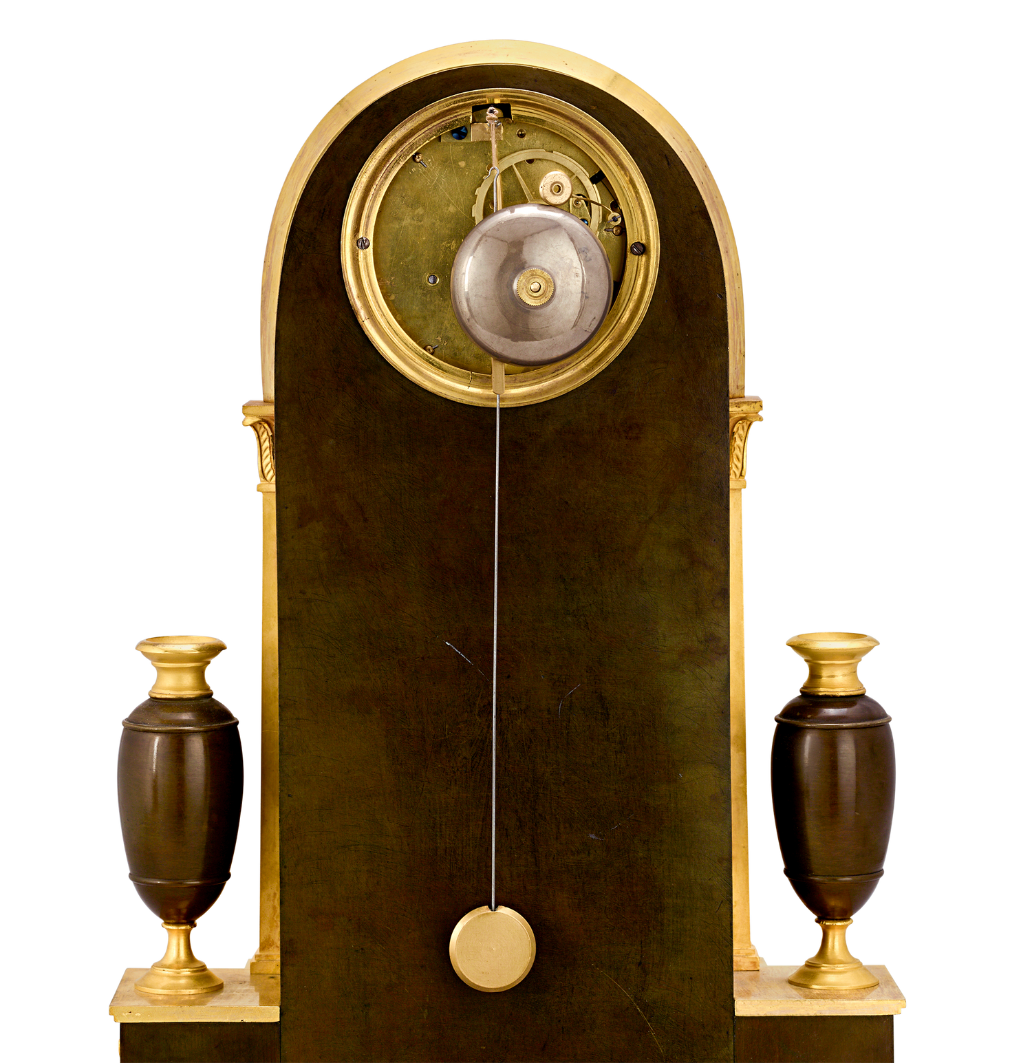 L'indiscrète French Empire Mantel Clock by Claude Galle