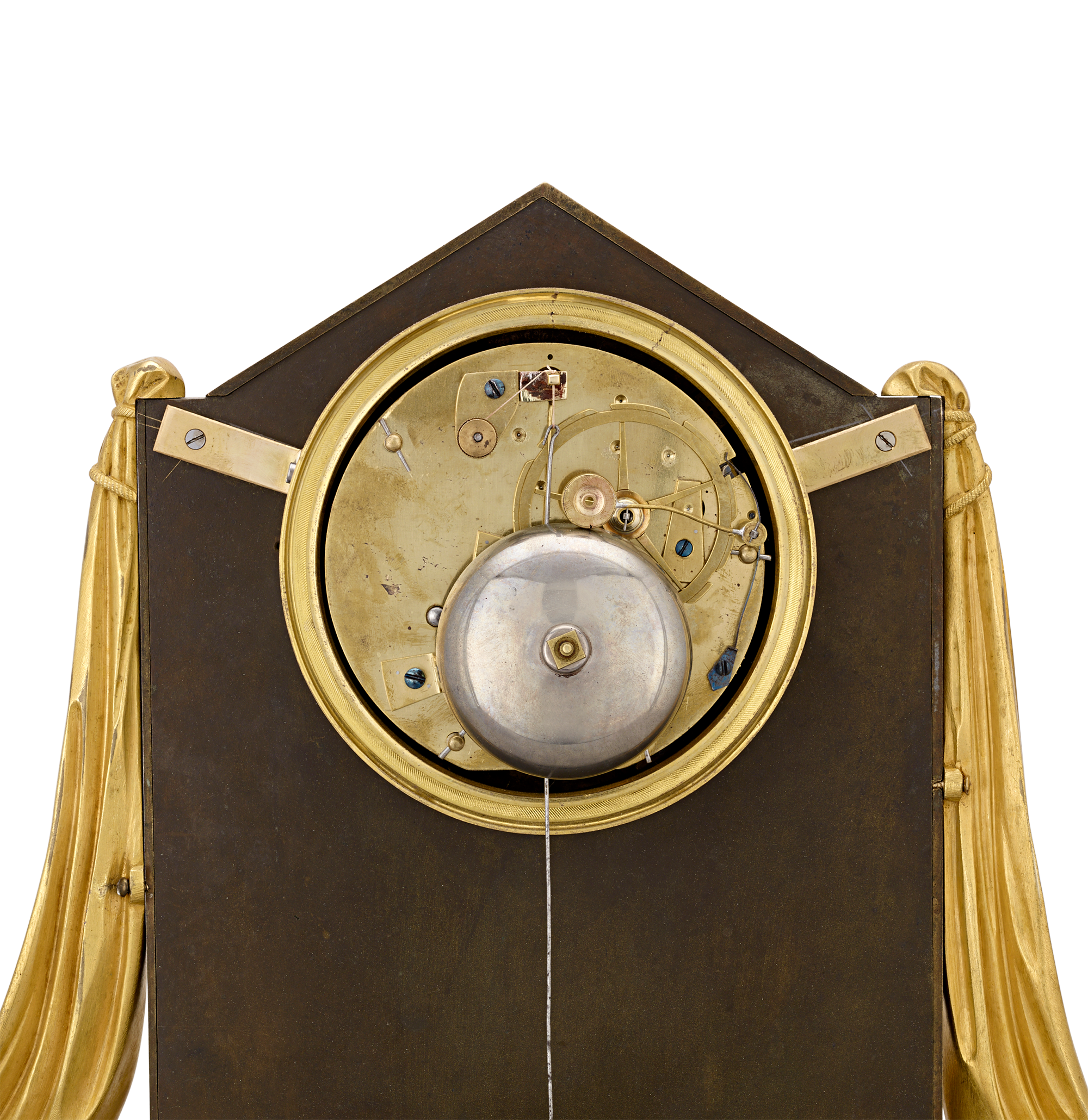 “Madame Recamier“ French Empire Mantel Clock by Claude Galle