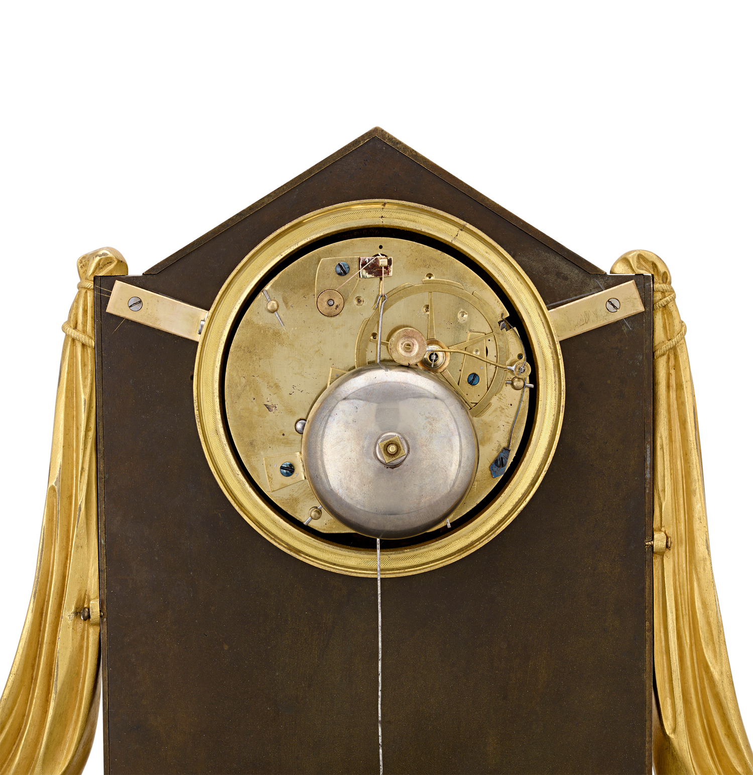 “Madame Recamier“ French Empire Mantel Clock by Claude Galle