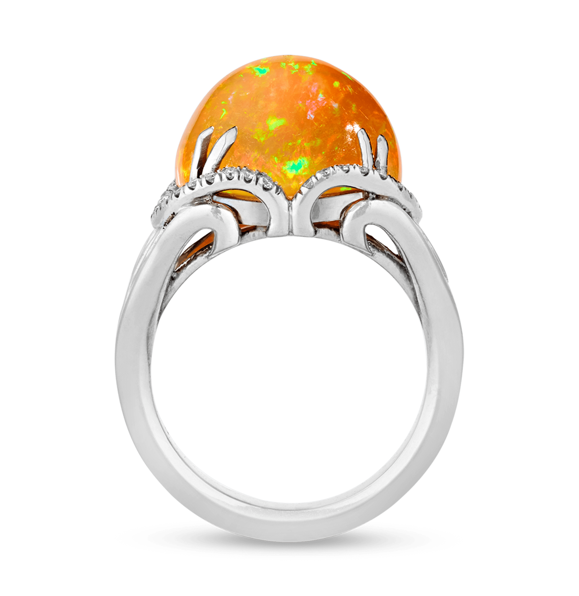 Ethiopian Opal Ring, 11.54 Carats