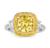 Fancy Intense Yellow Diamond Ring, 2.01 carats