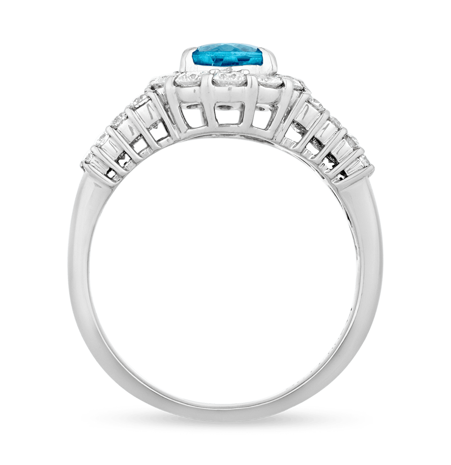 Brazilian Paraiba Ring, 1.01 carats