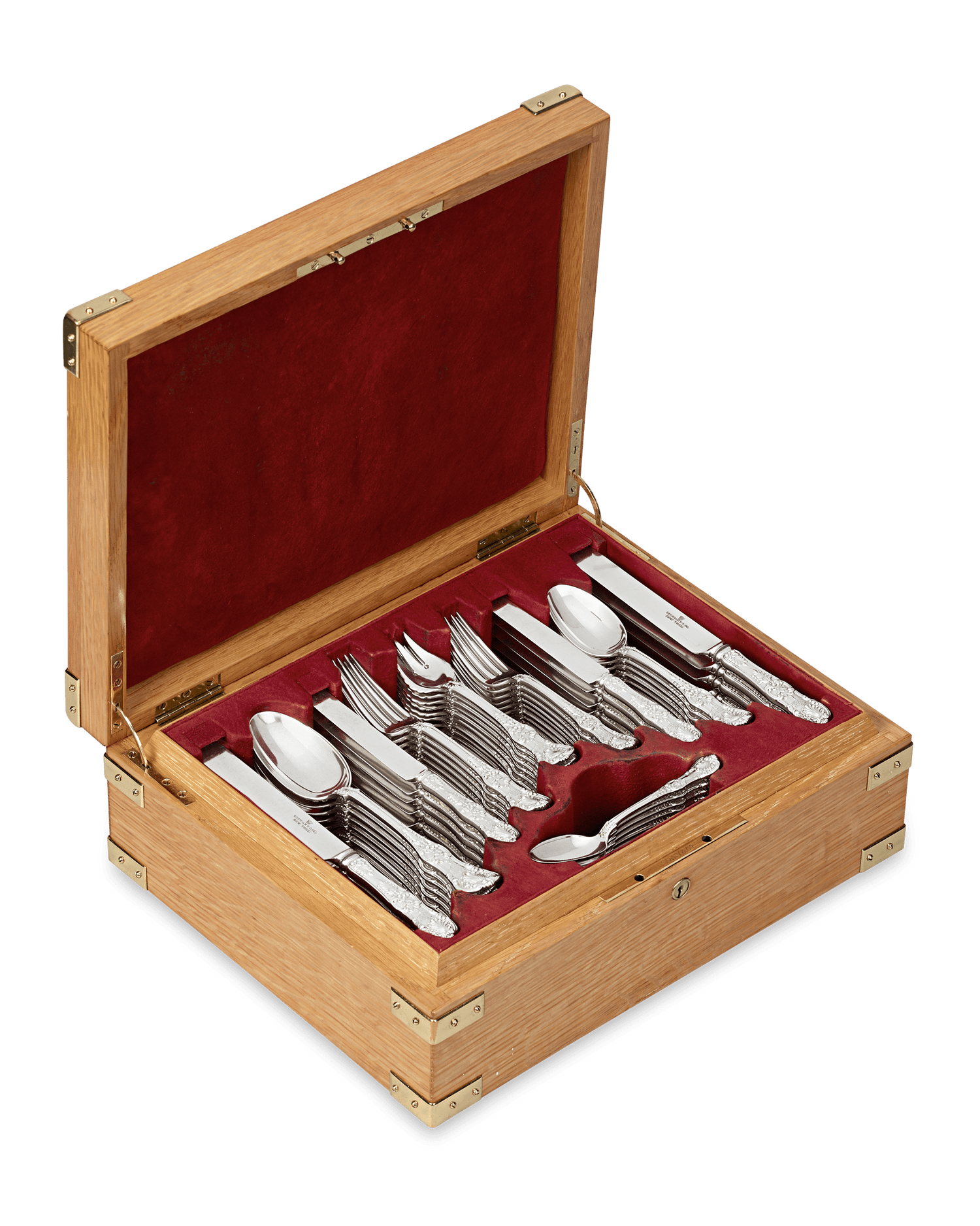 Tiffany & Co. English King Flatware Service, 96 Pieces