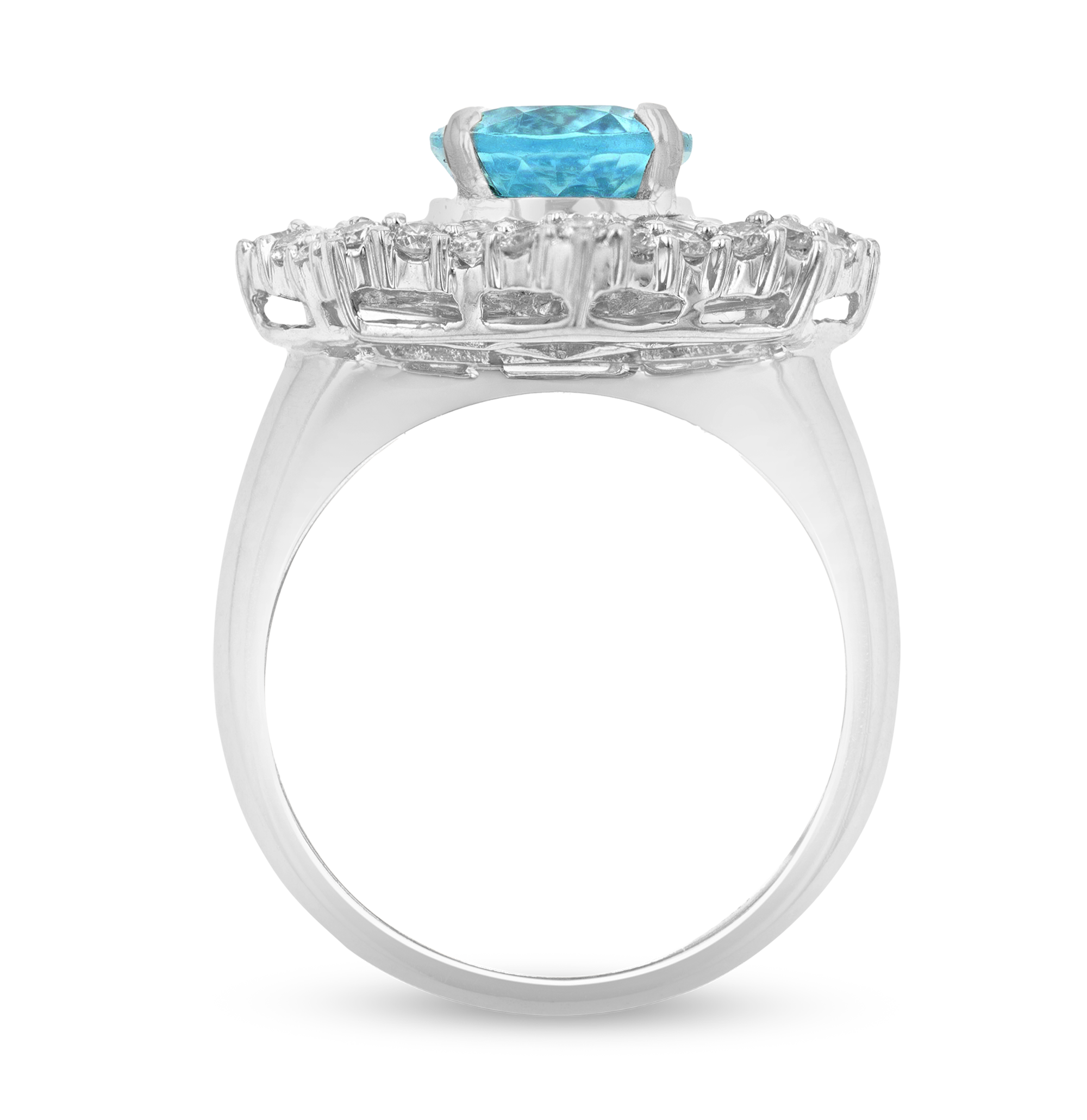 Paraiba Ring, 2.65 Carats