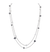 Pair of White & Black Diamond Station Necklaces, 59.53 carats