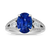 Color Change Sapphire Ring, 3.99 Carats