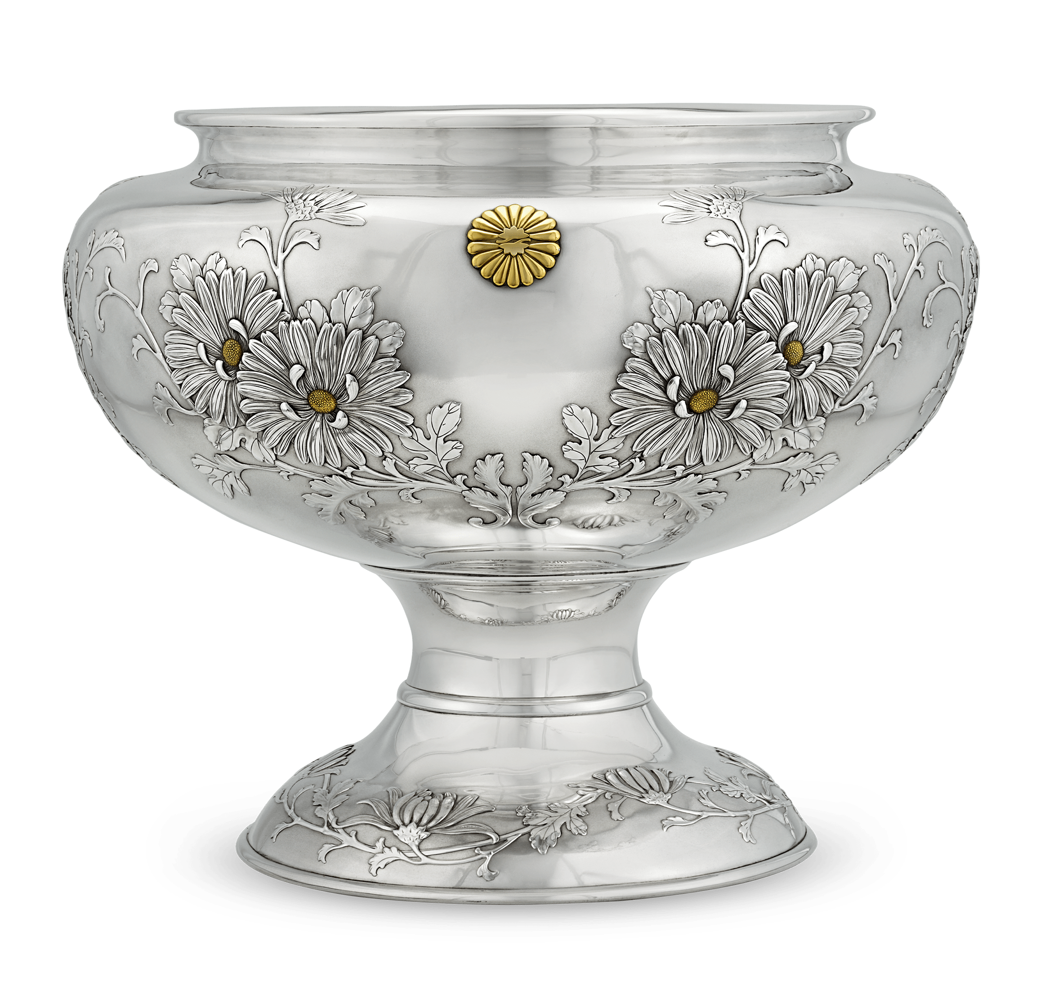 Japanese Imperial Silver Bowl
