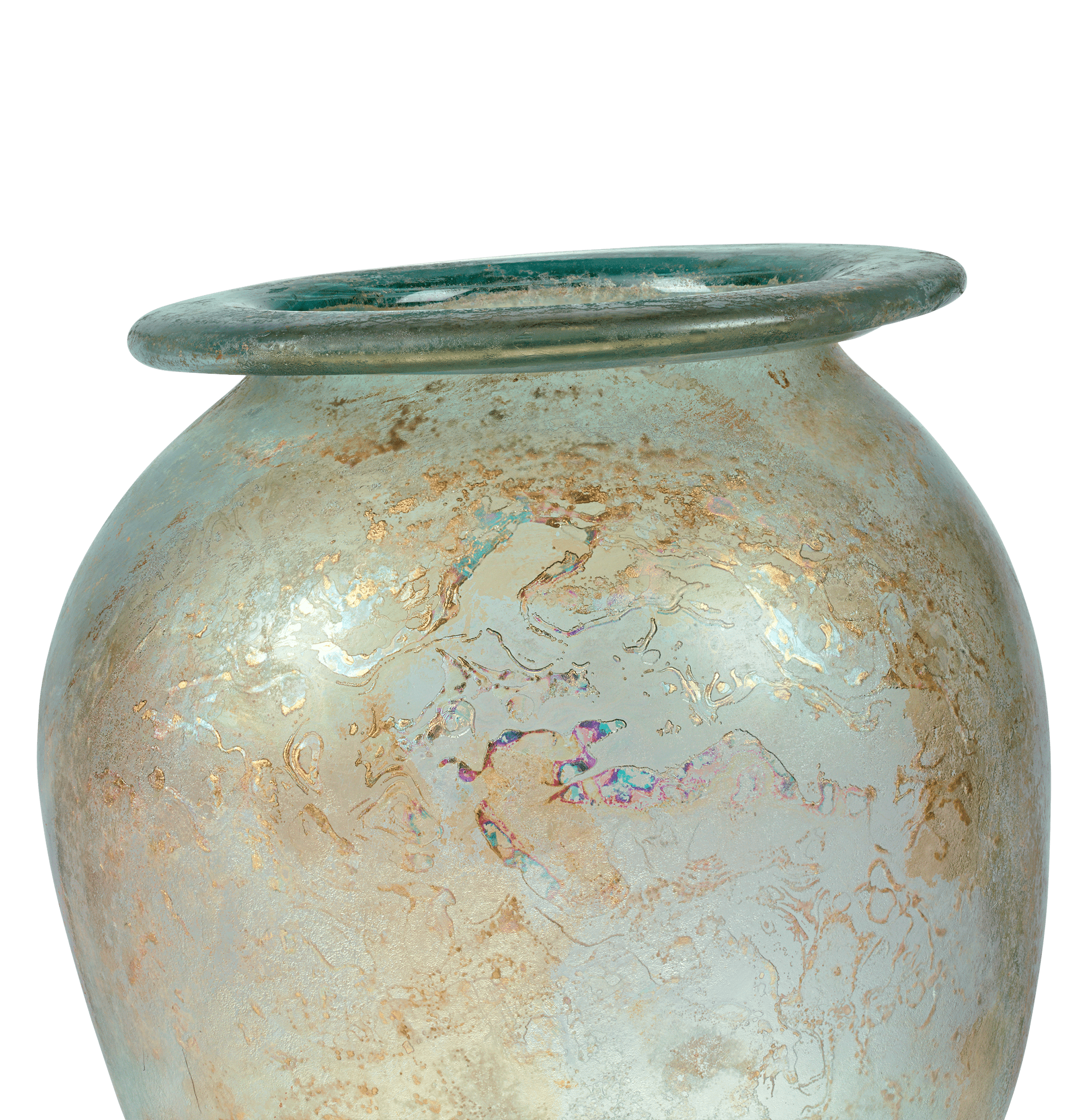 Ancient Roman Glass Funerary Urn