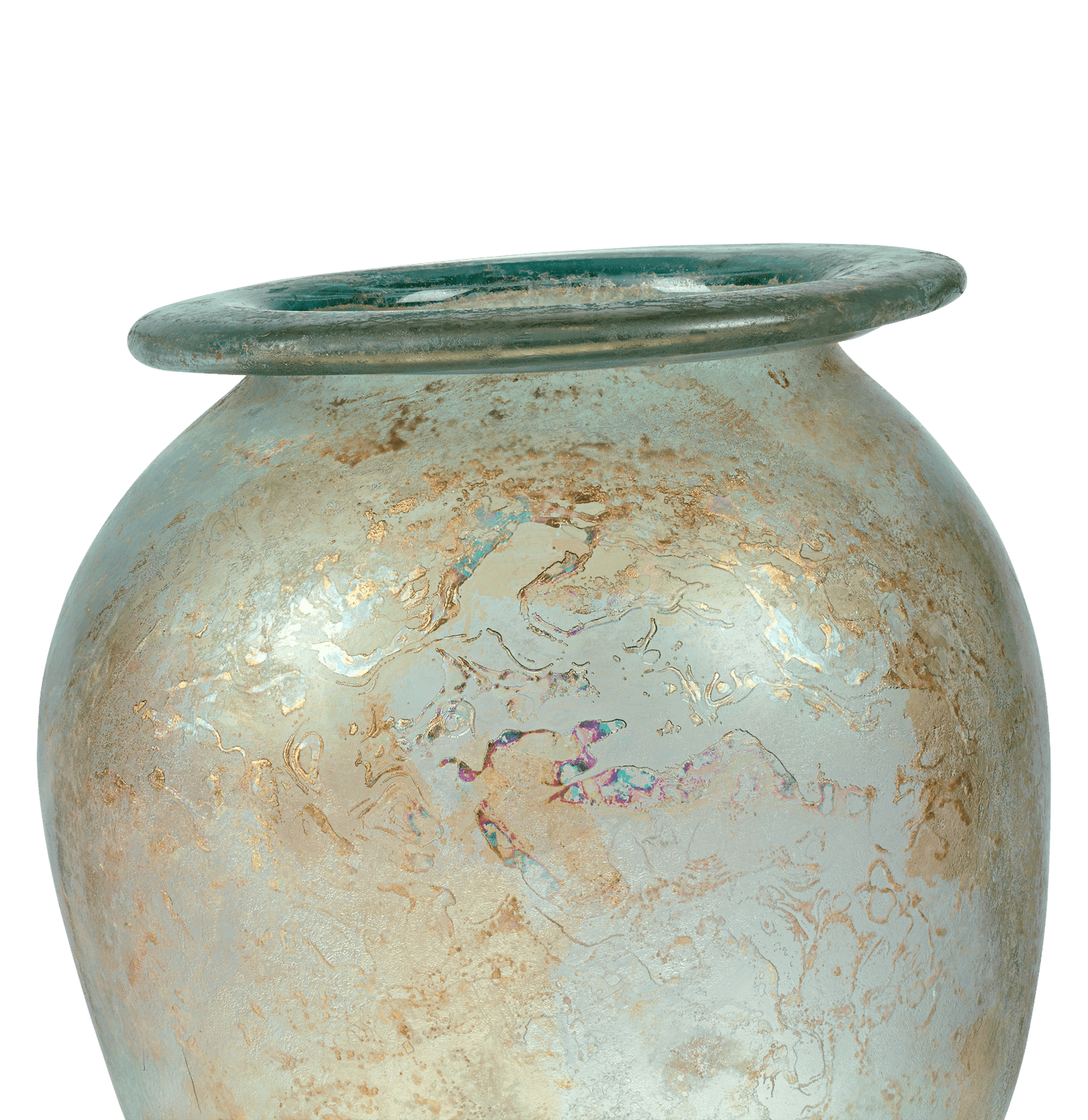 Ancient Roman Glass Funerary Urn