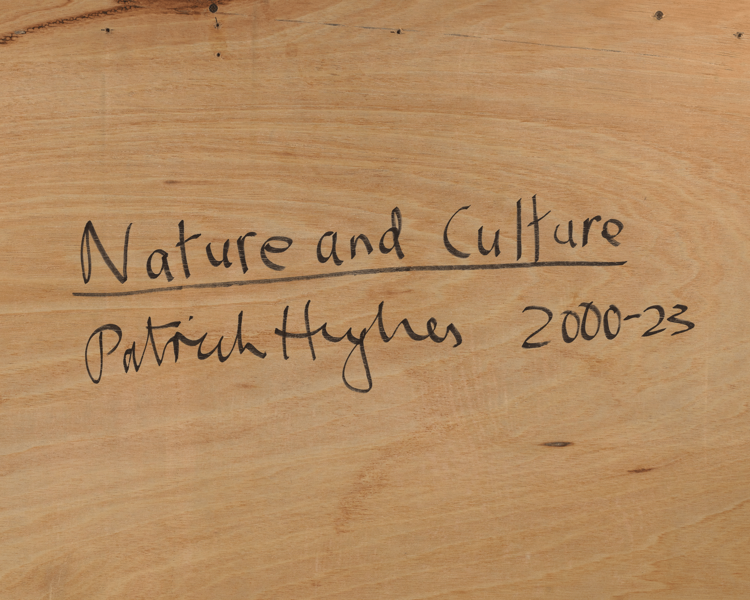 Nature and Culture by Patrick Hughes