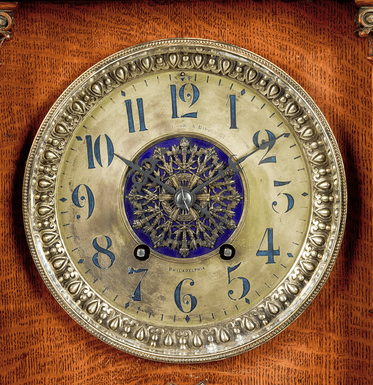 Vincenti et Cie Mantel Clock for Bailey, Banks & Biddle | M.S. Rau Vincenti et Cie Mantel Clock for Bailey, Banks & Biddle | M.S. Rau