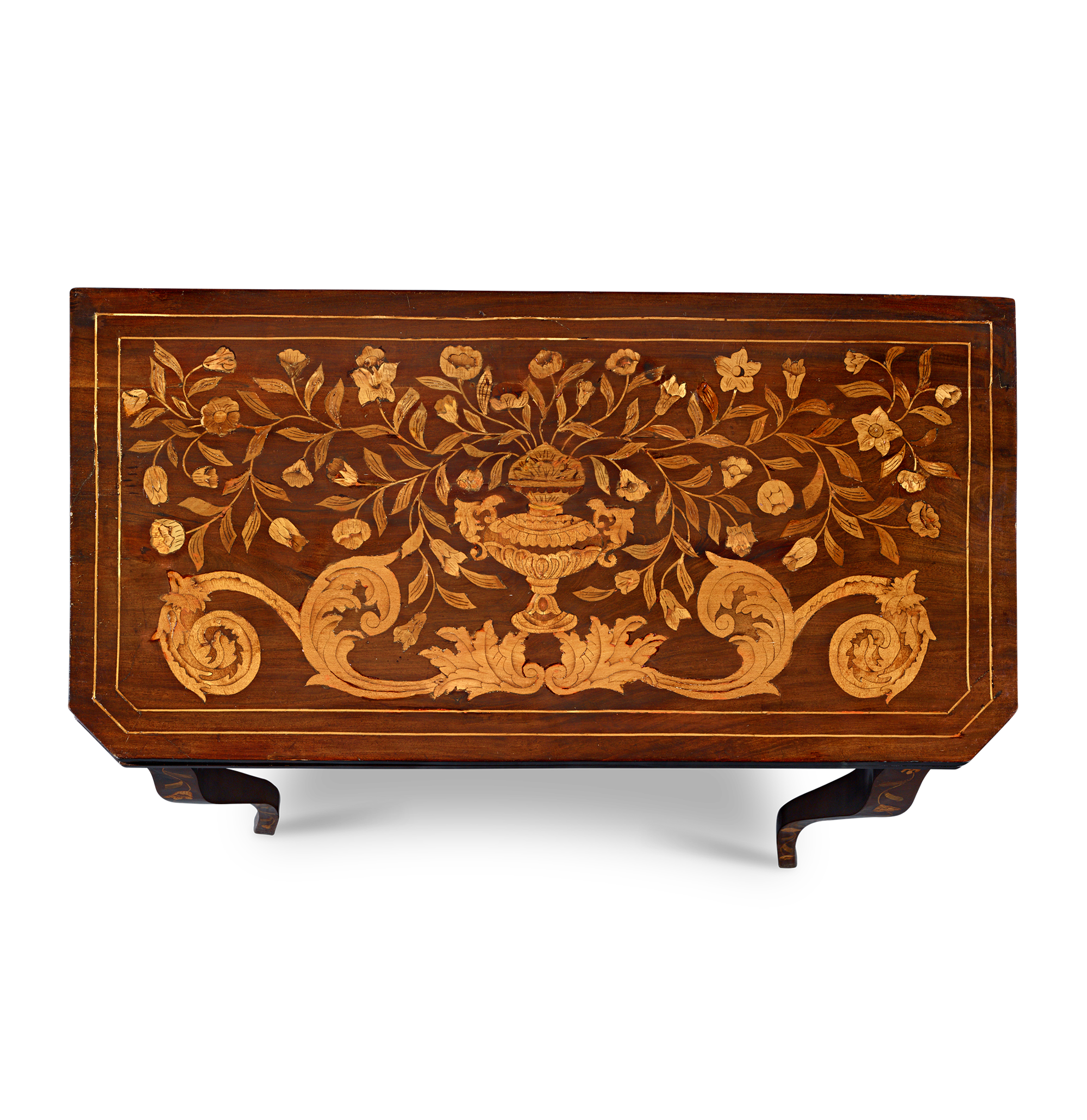 Dutch Marquetry Game Table