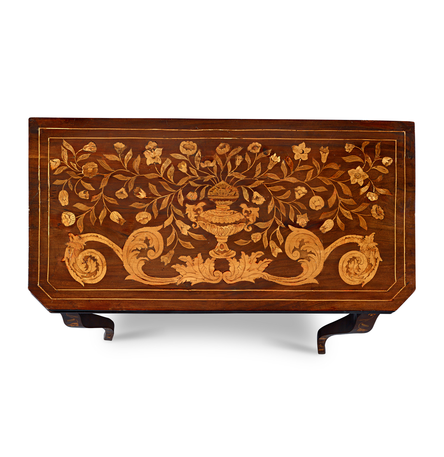 Dutch Marquetry Game Table