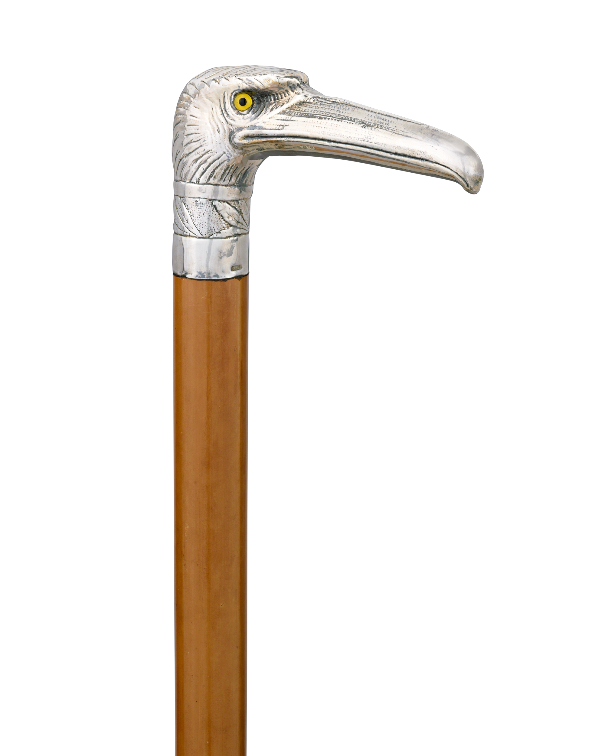 Silver Eagle Cane