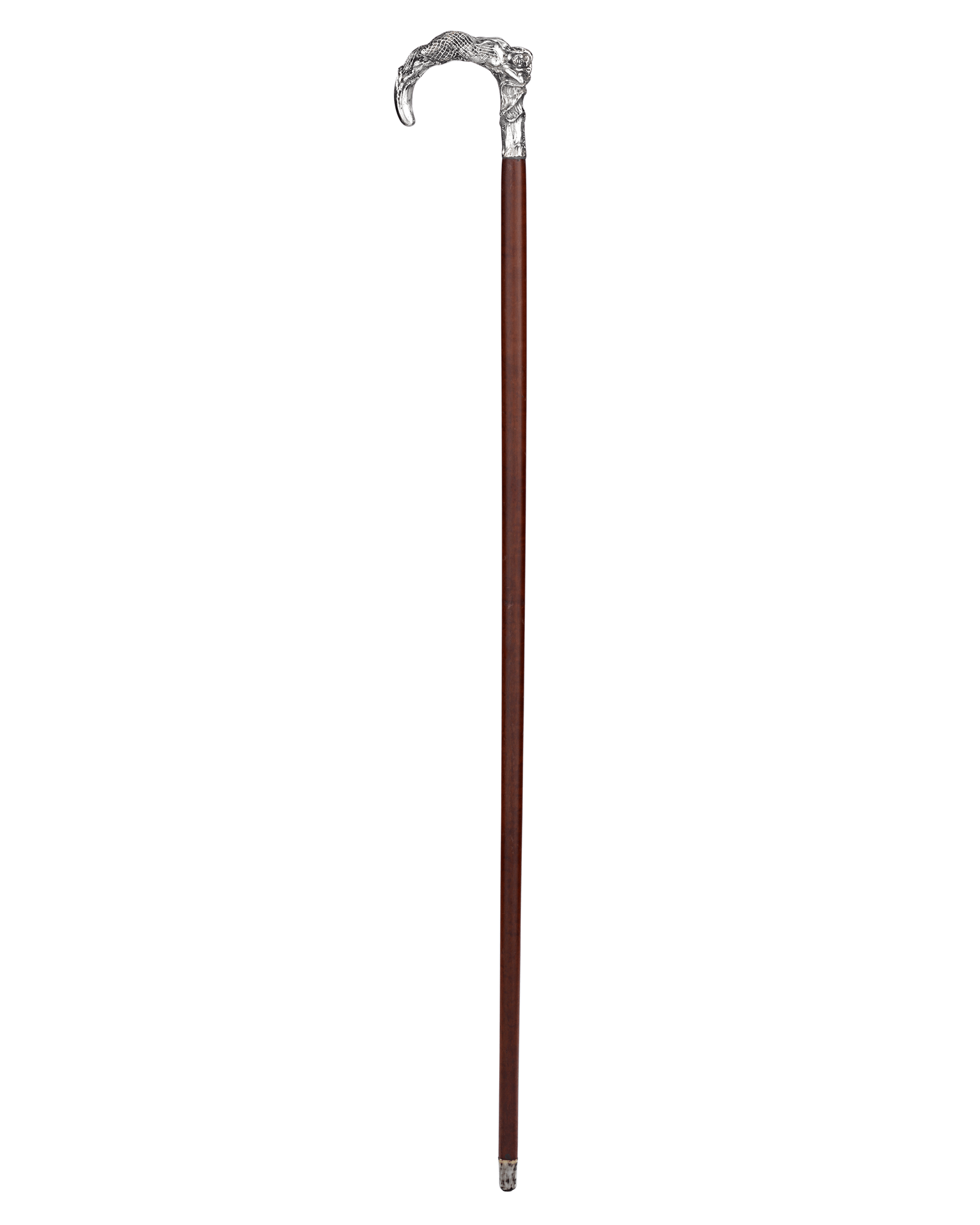 Silver Mermaid Cane