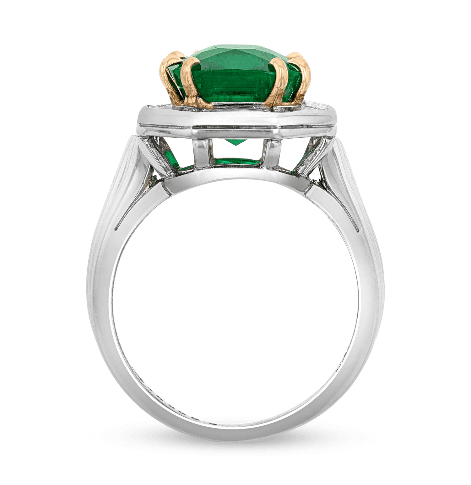 Oscar Heyman Emerald Ring, 5.73 carats