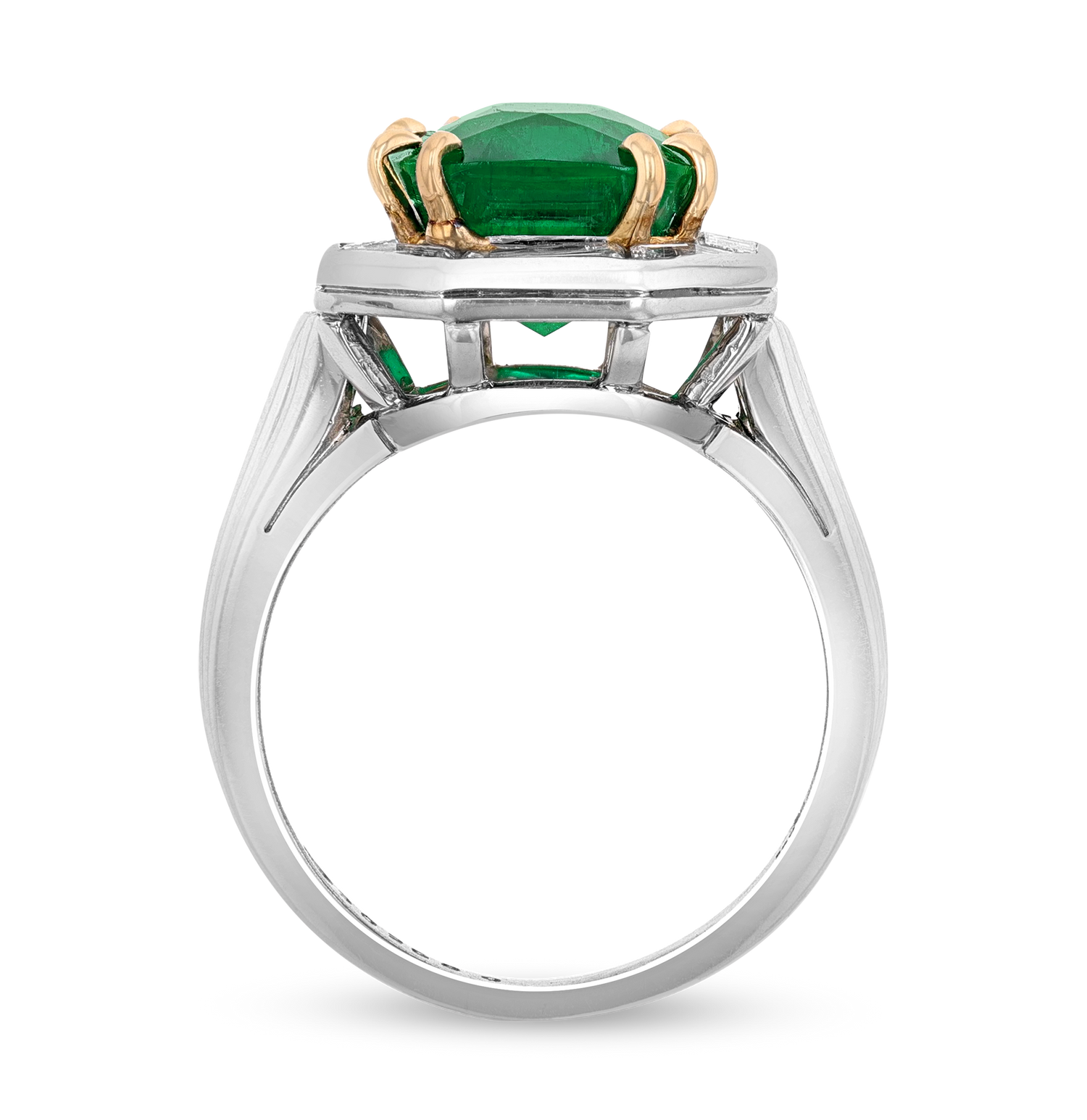 Oscar Heyman Emerald Ring, 5.73 carats