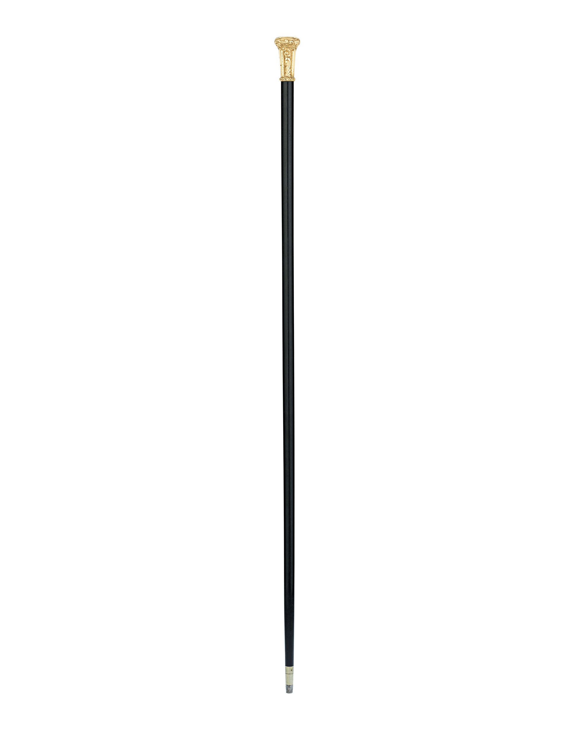 Gold Knob Presentation Cane