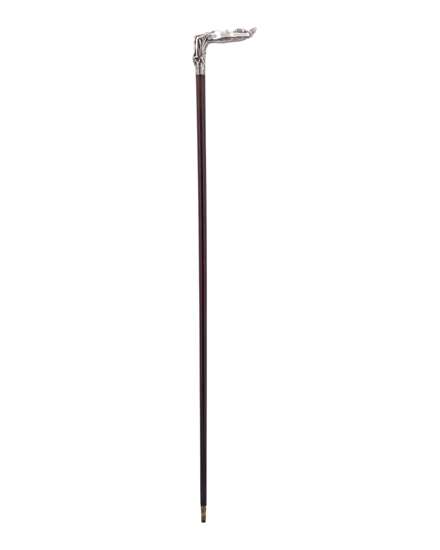 Art Nouveau Silver Mermaid Cane