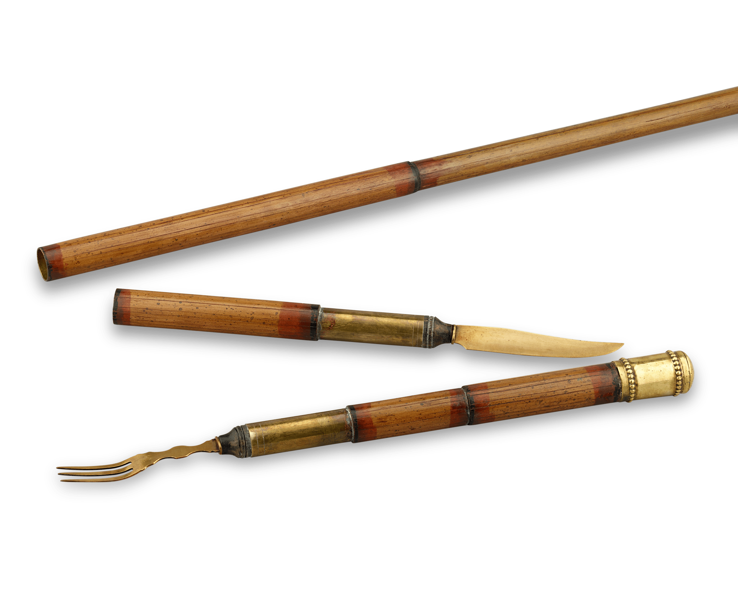 Picnicker’s Fork and Knife Cane