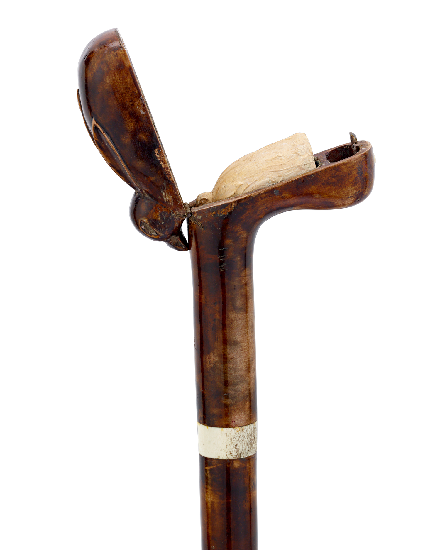 Tortoiseshell Smoker's Cane