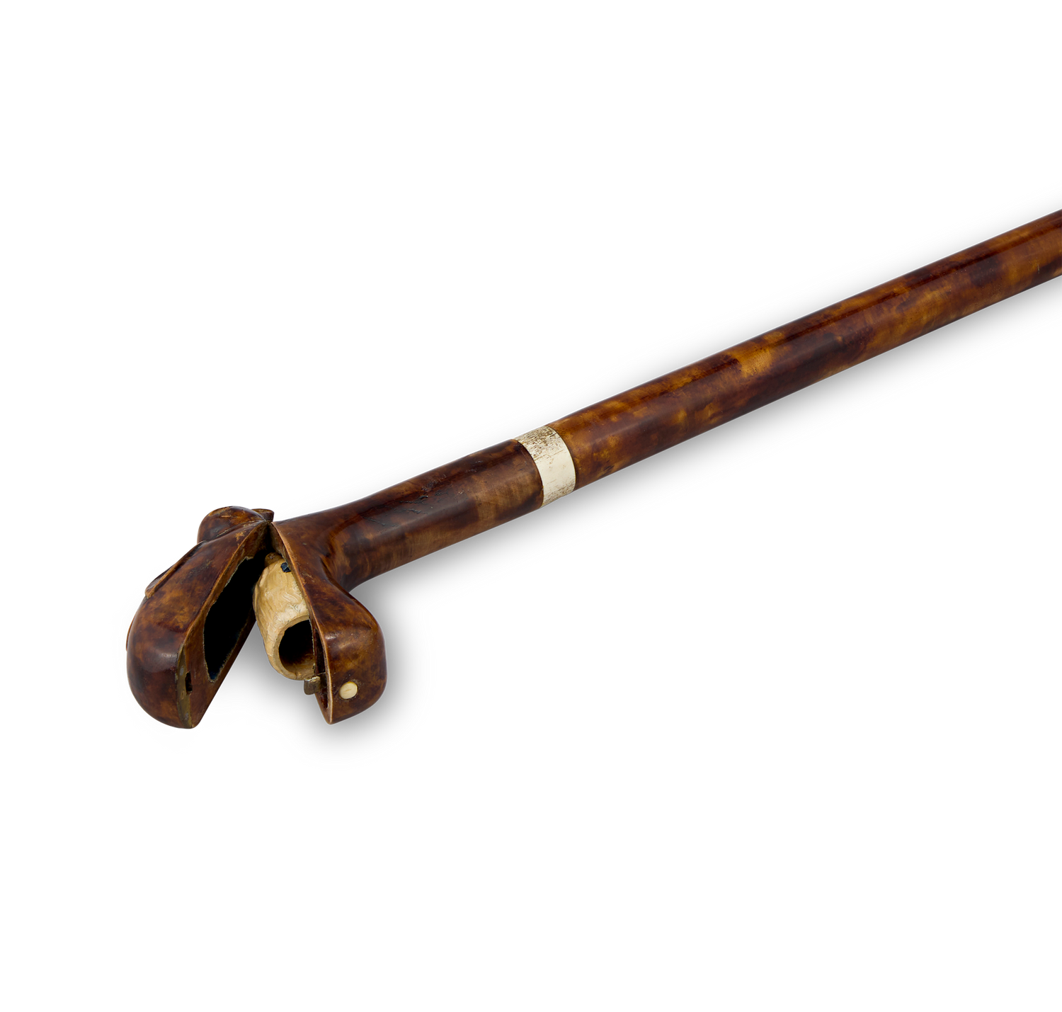 Tortoiseshell Smoker's Cane