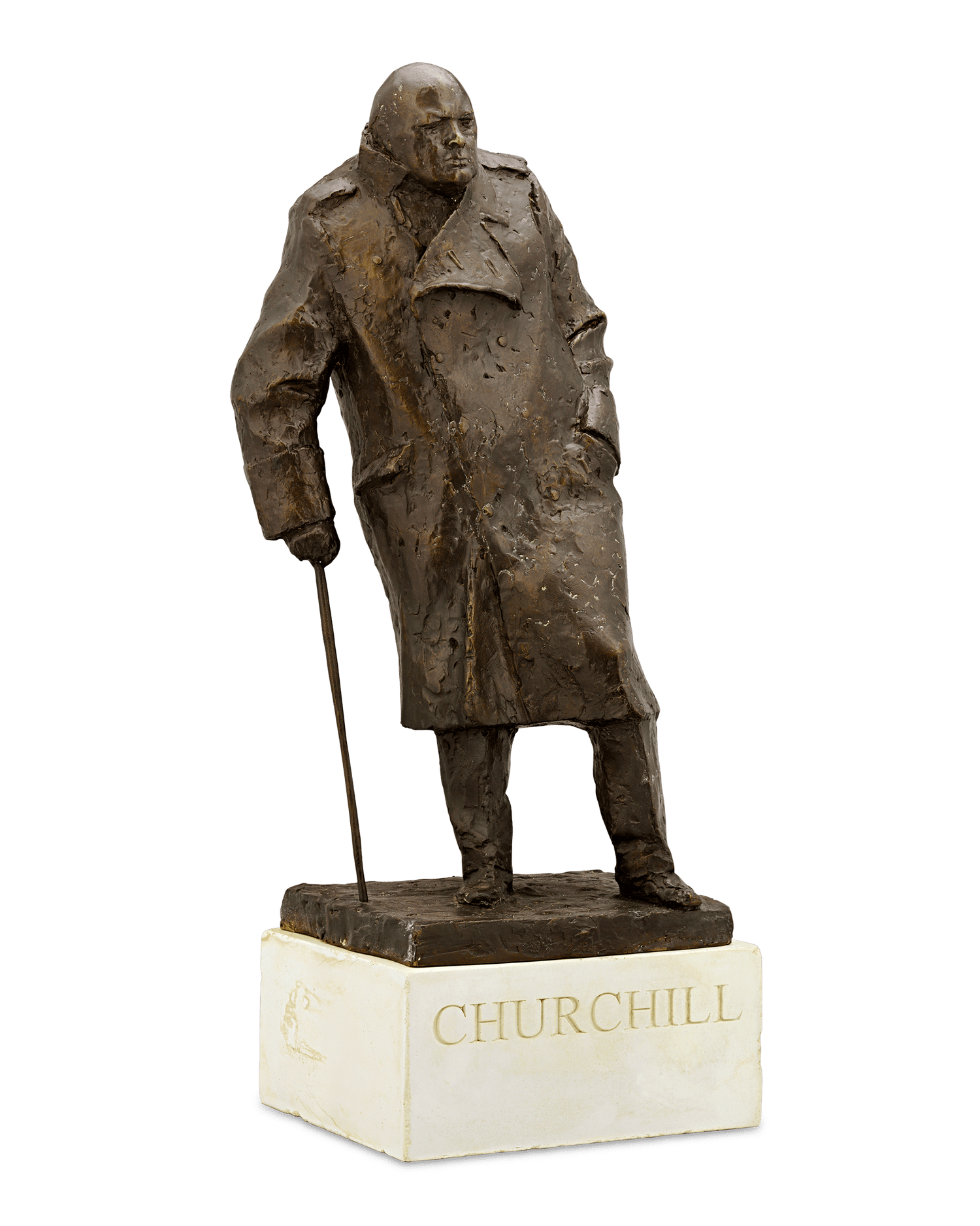 Sir Winston Churchill Bronze by Ivor Roberts-Jones