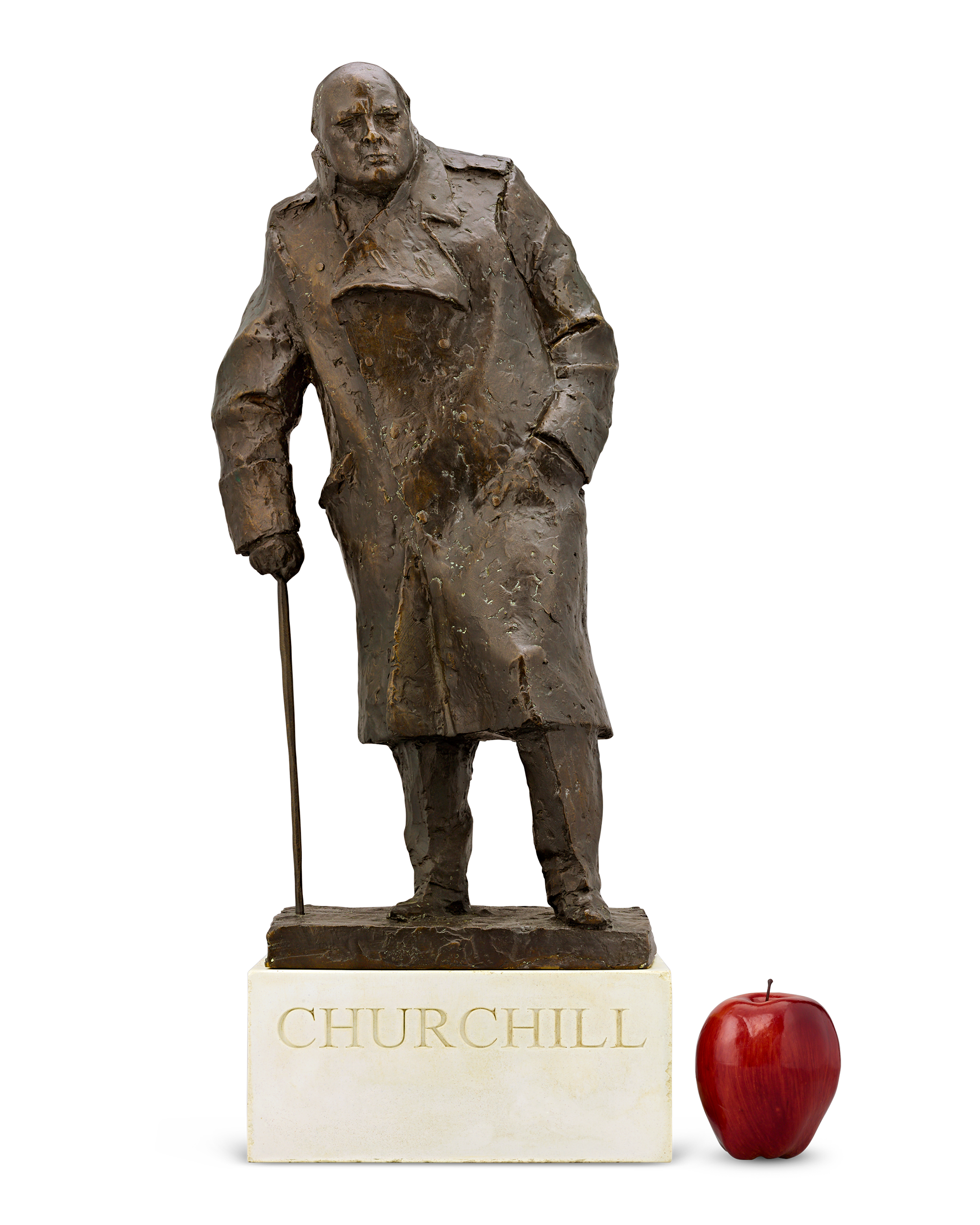 Sir Winston Churchill Bronze by Ivor Roberts-Jones
