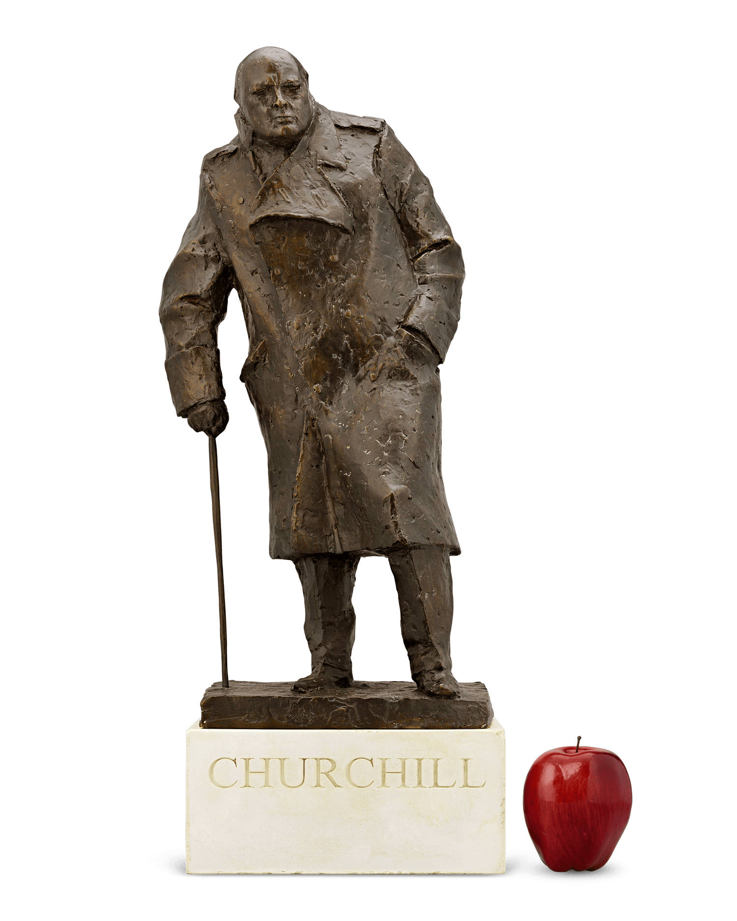 Sir Winston Churchill Bronze by Ivor Roberts-Jones