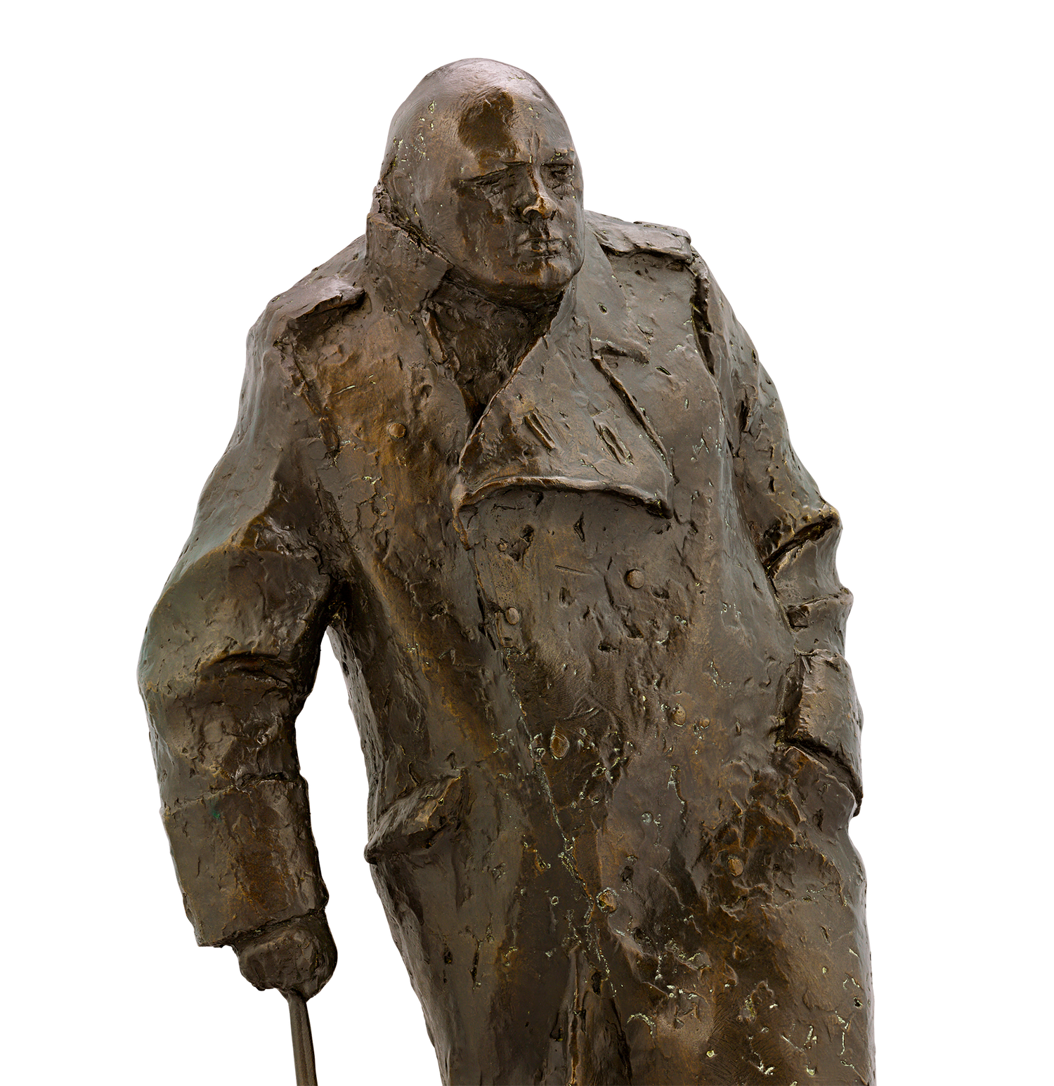 Sir Winston Churchill Bronze by Ivor Roberts-Jones