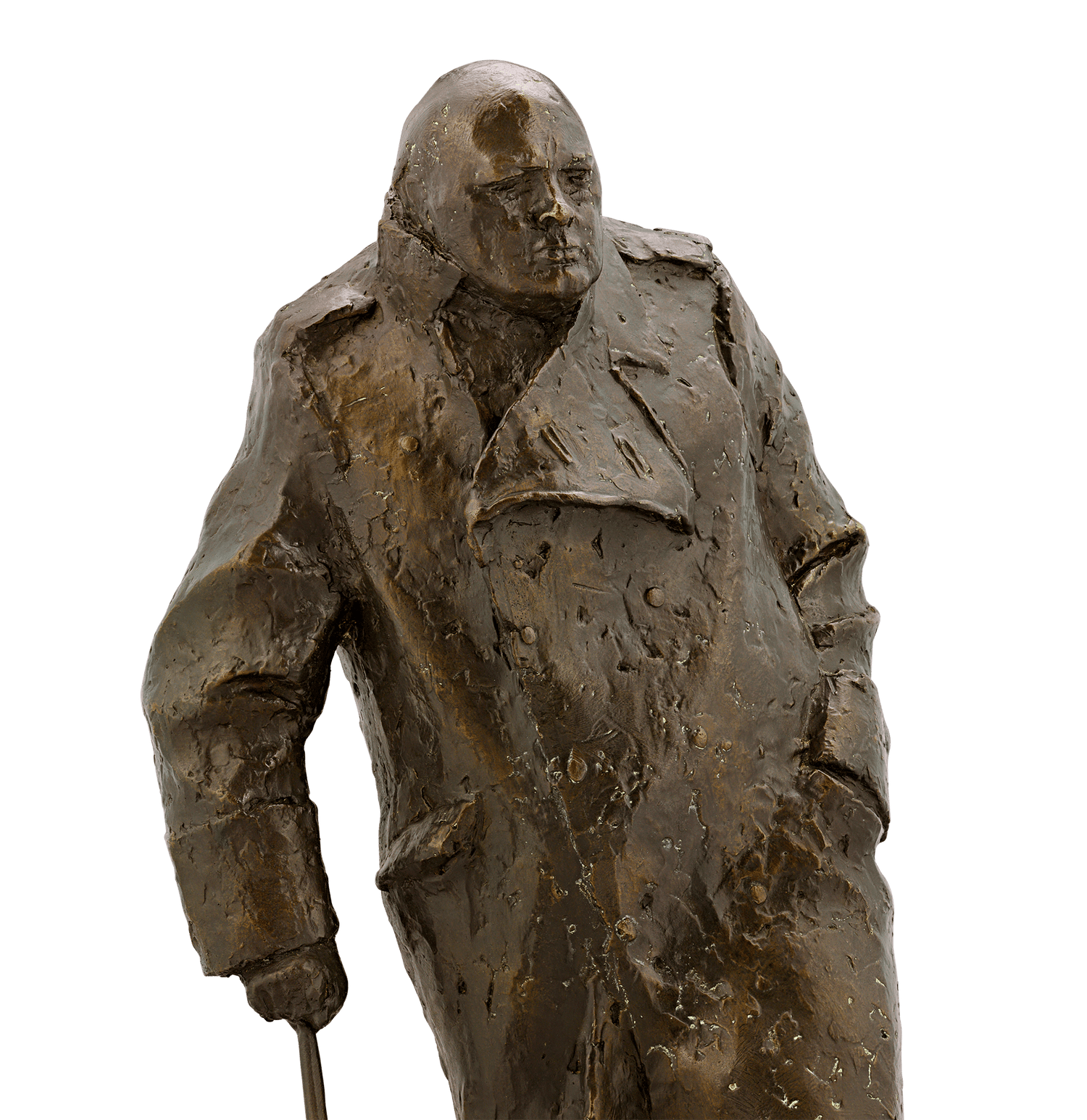 Sir Winston Churchill Bronze by Ivor Roberts-Jones