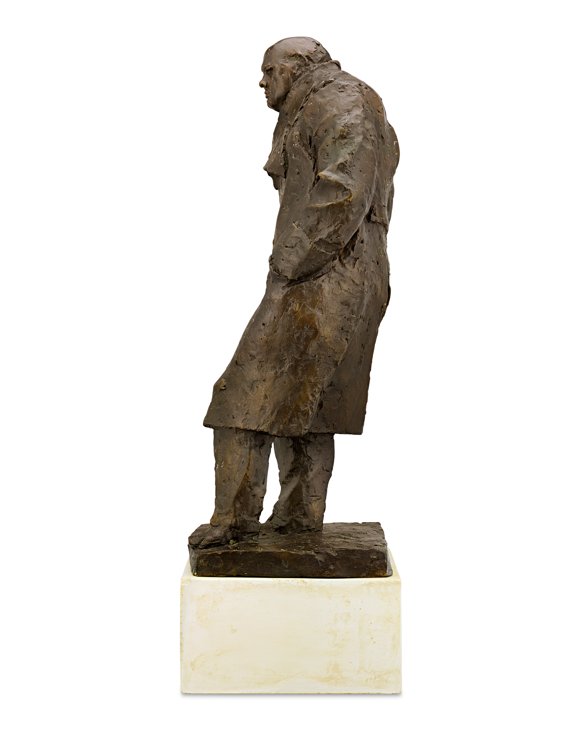 Sir Winston Churchill Bronze by Ivor Roberts-Jones