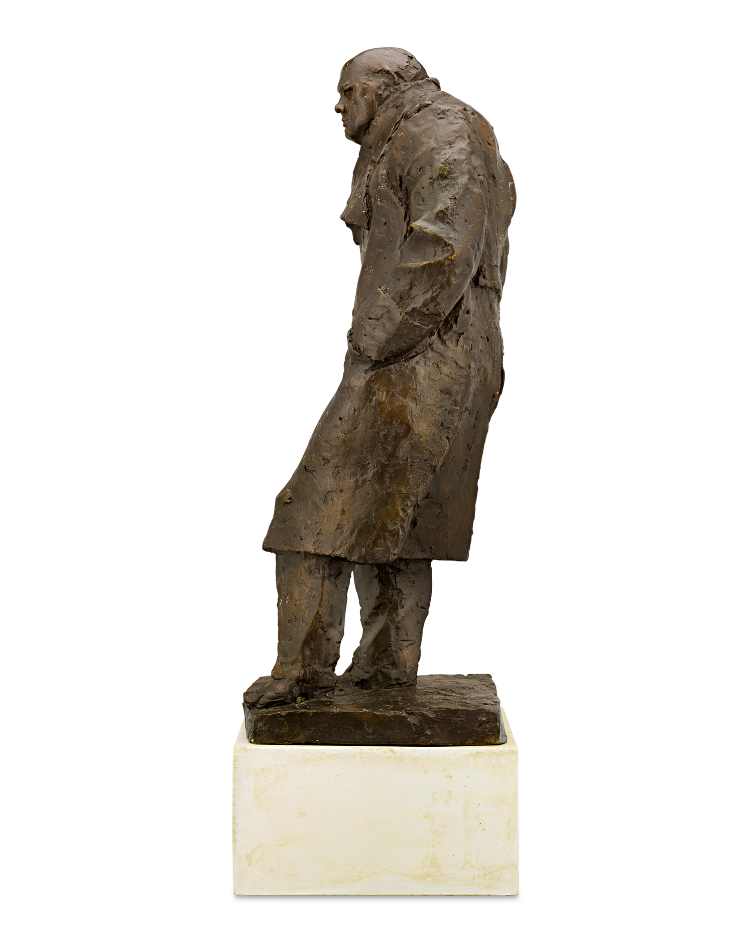 Sir Winston Churchill Bronze by Ivor Roberts-Jones