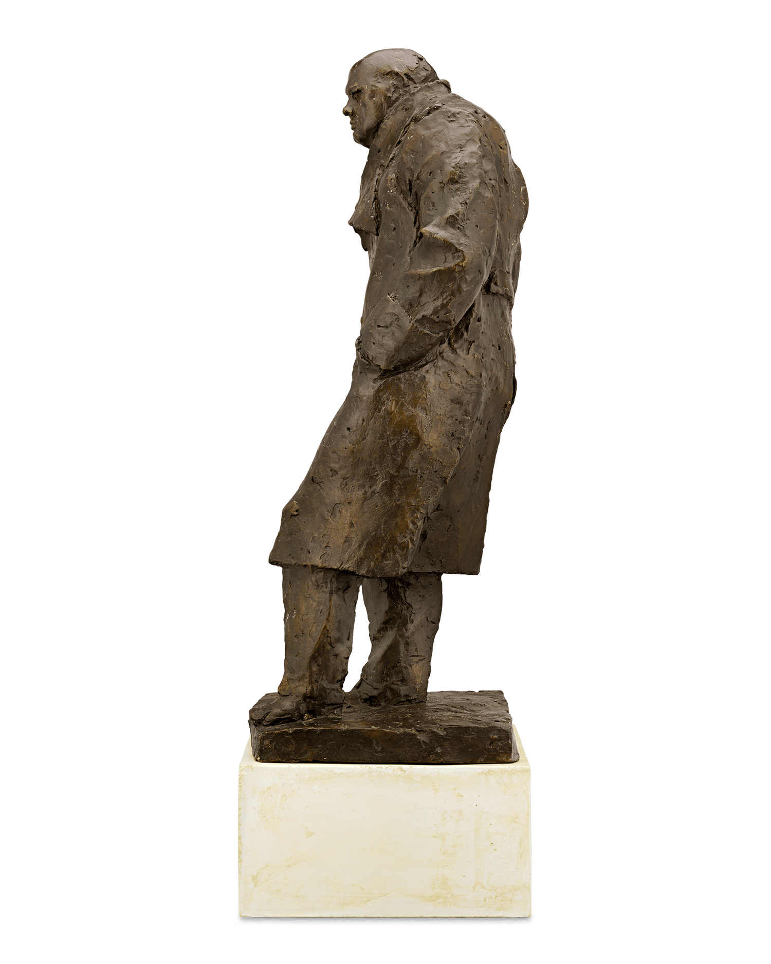 Sir Winston Churchill Bronze by Ivor Roberts-Jones