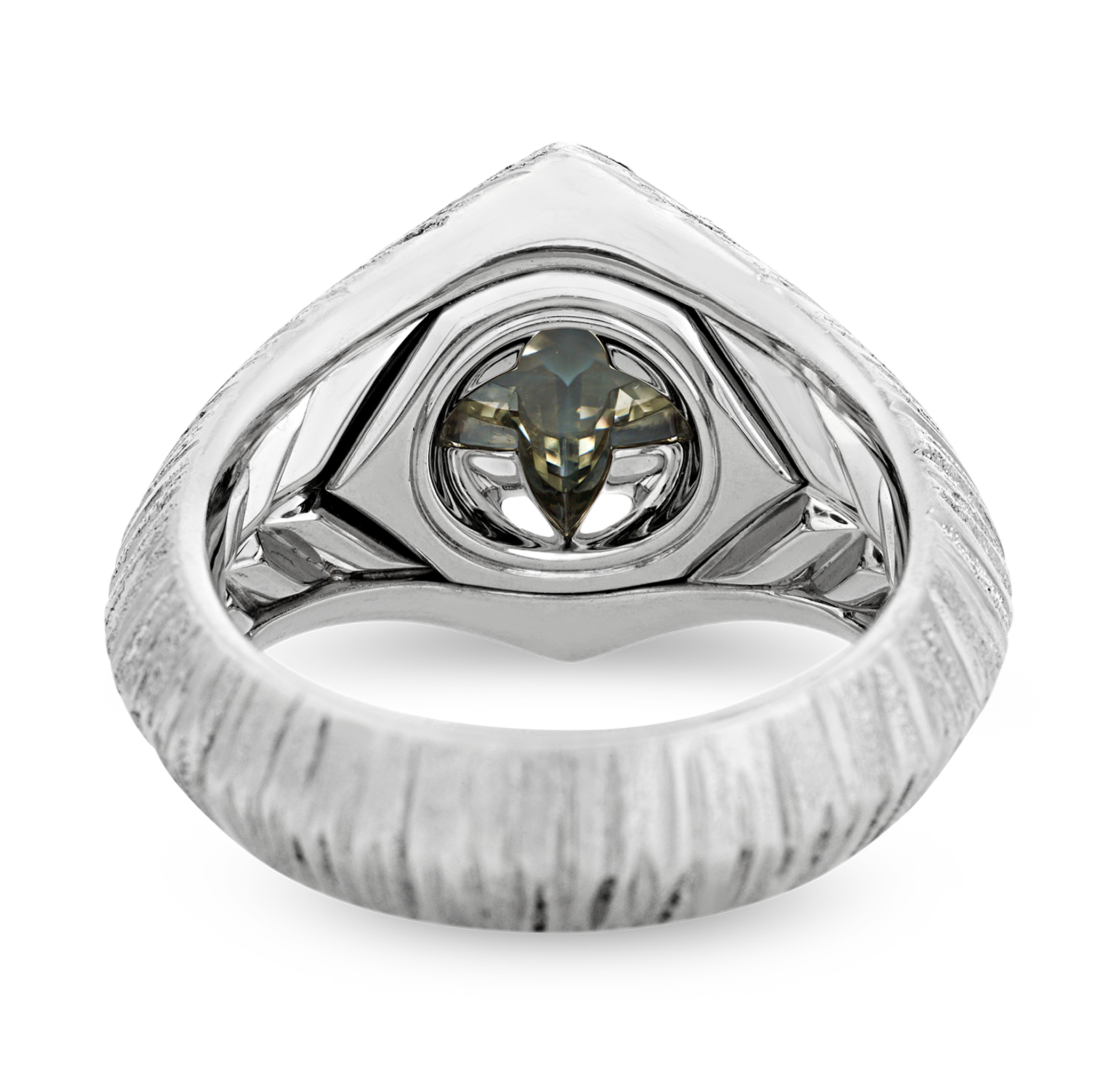 David Yurman Asteriated Pyramid Diamond Ring, 5.21 carats