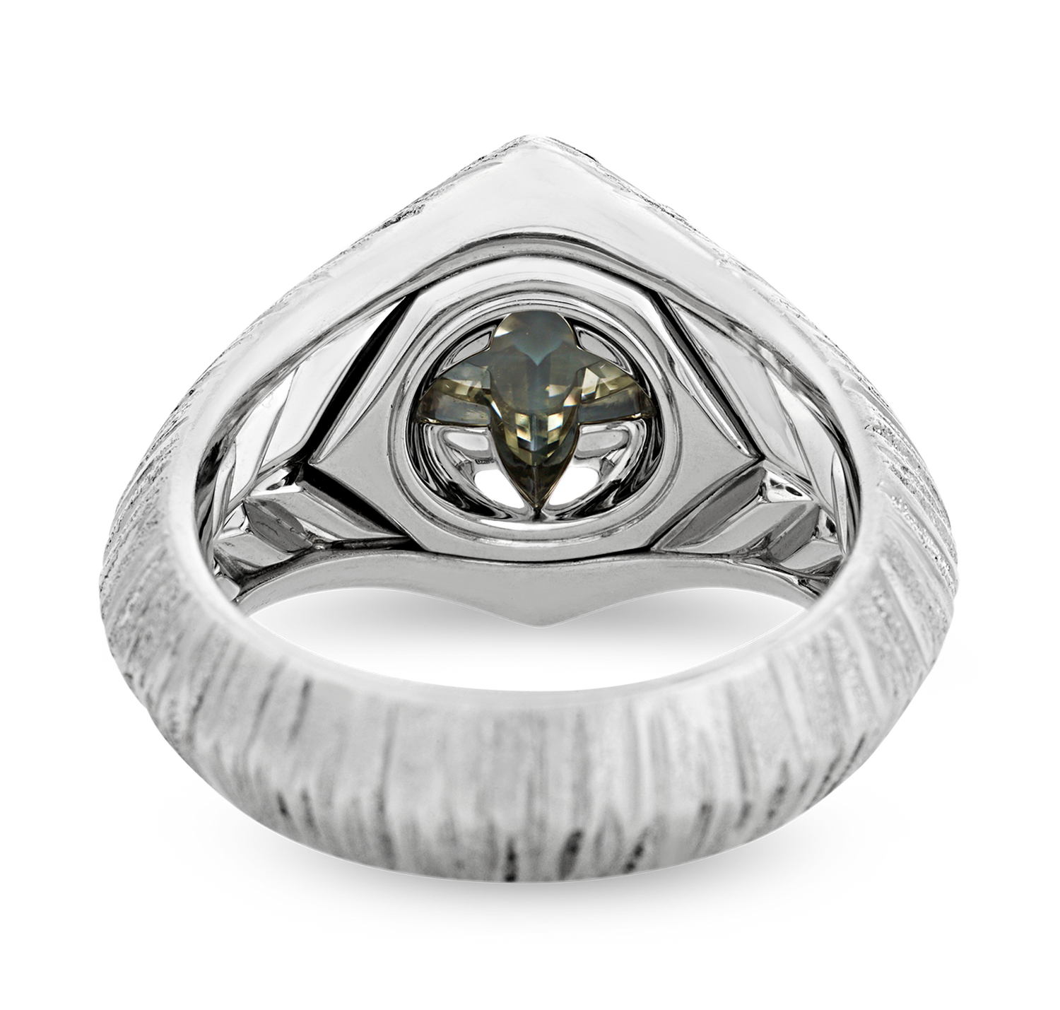 David Yurman Asteriated Pyramid Diamond Ring, 5.21 carats