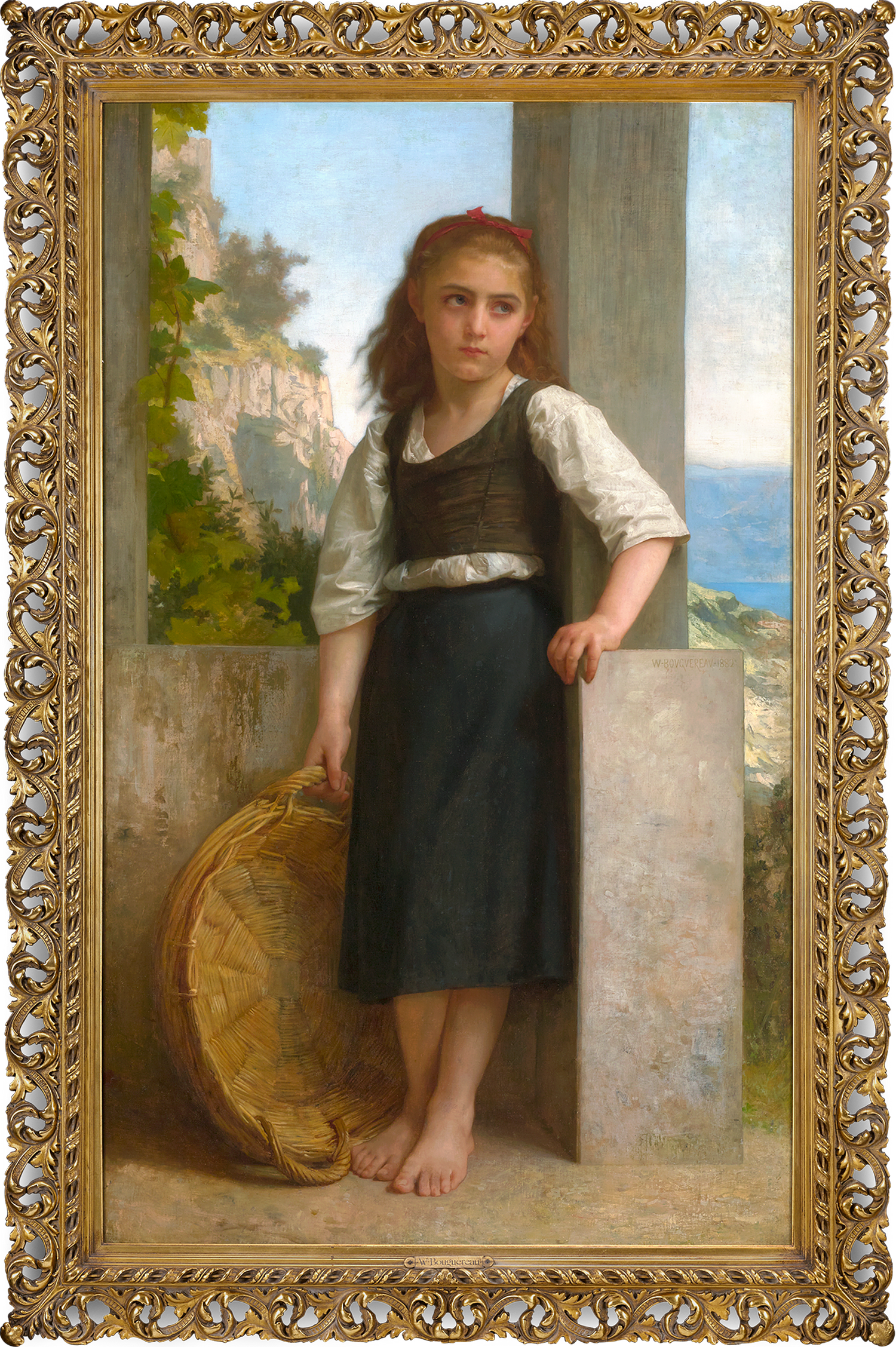 La fille du pêcheur by William Bouguereau