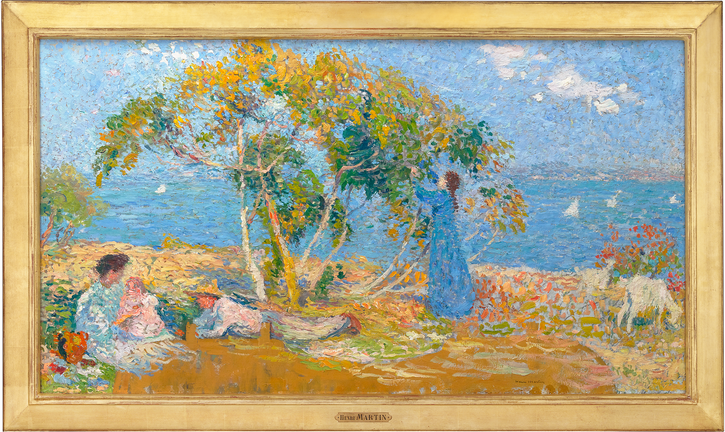 Déjeuner champêtre by Henri Martin