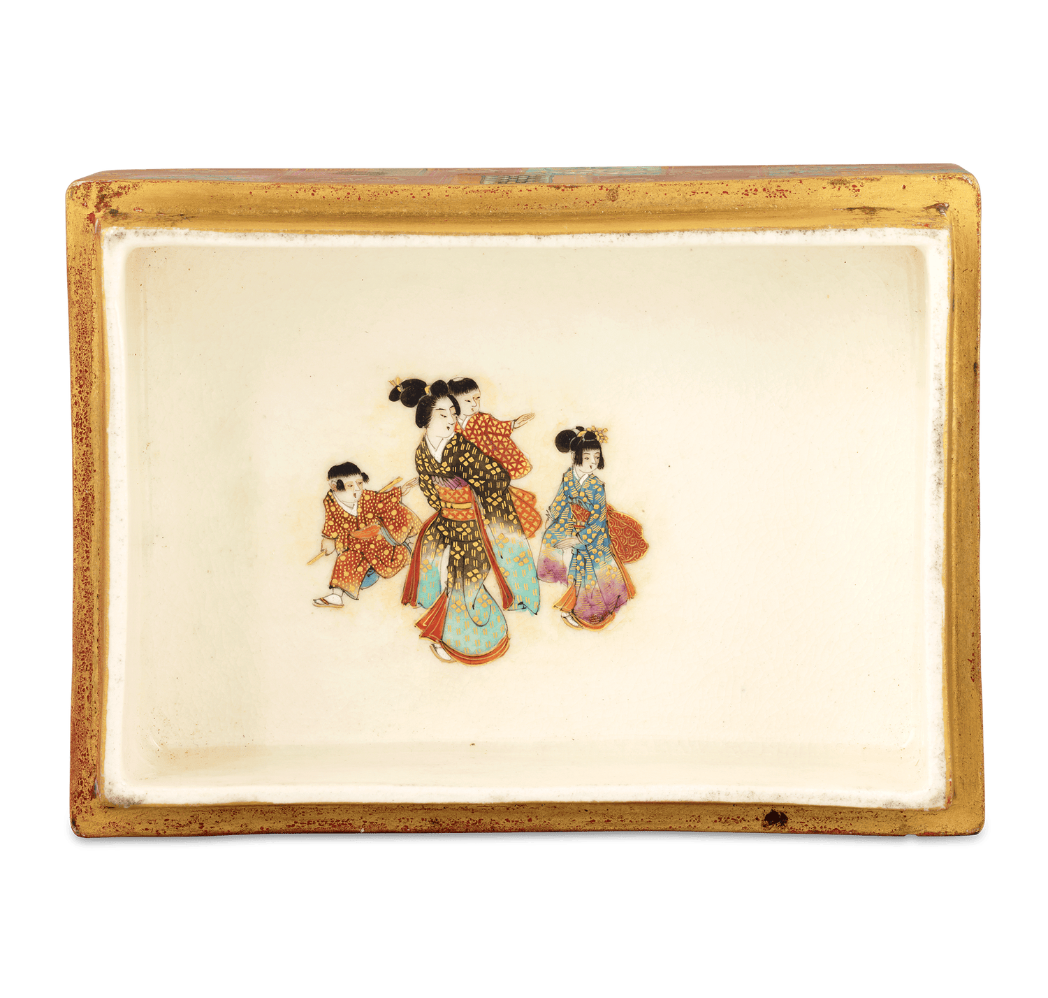 Ryozan Satsuma Trinket Box