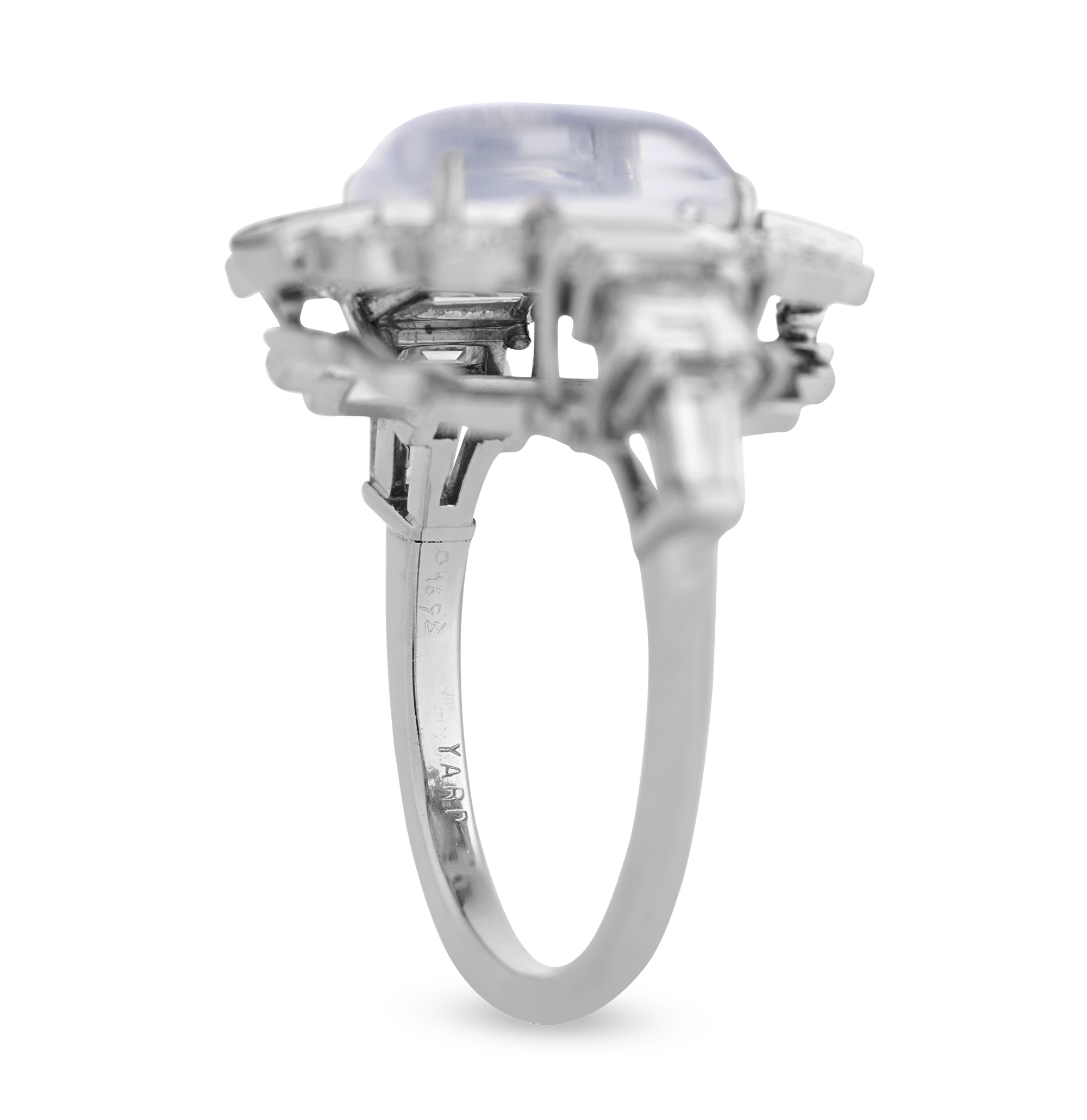 Raymond Yard Moonstone Ring, 3.64 carats