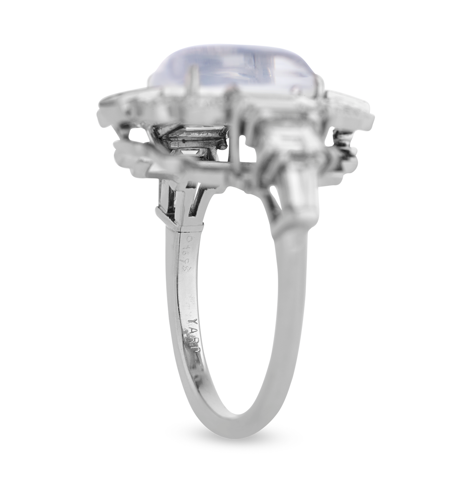 Raymond Yard Moonstone Ring, 3.64 carats