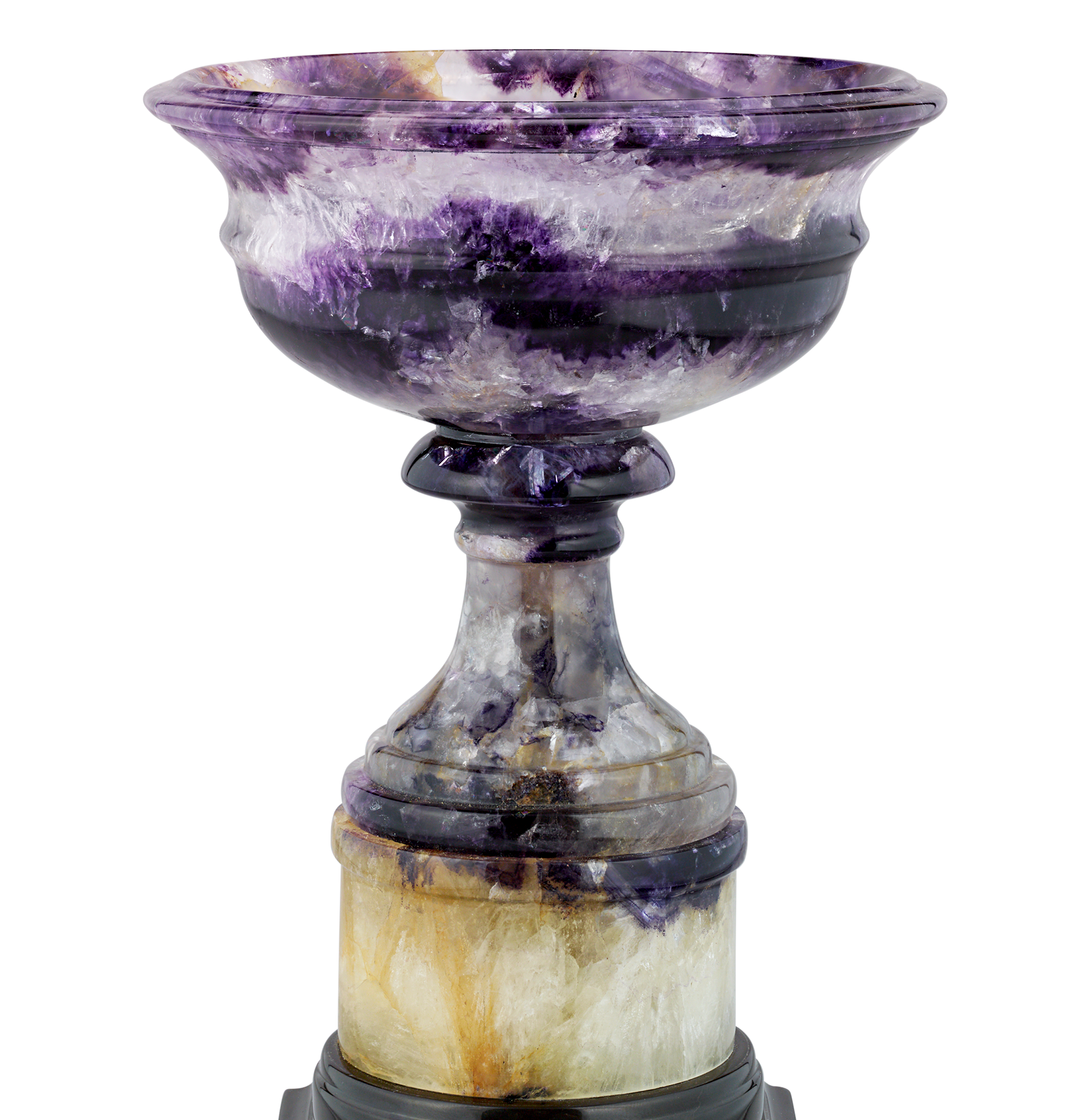 Blue John Neoclassical Tazza