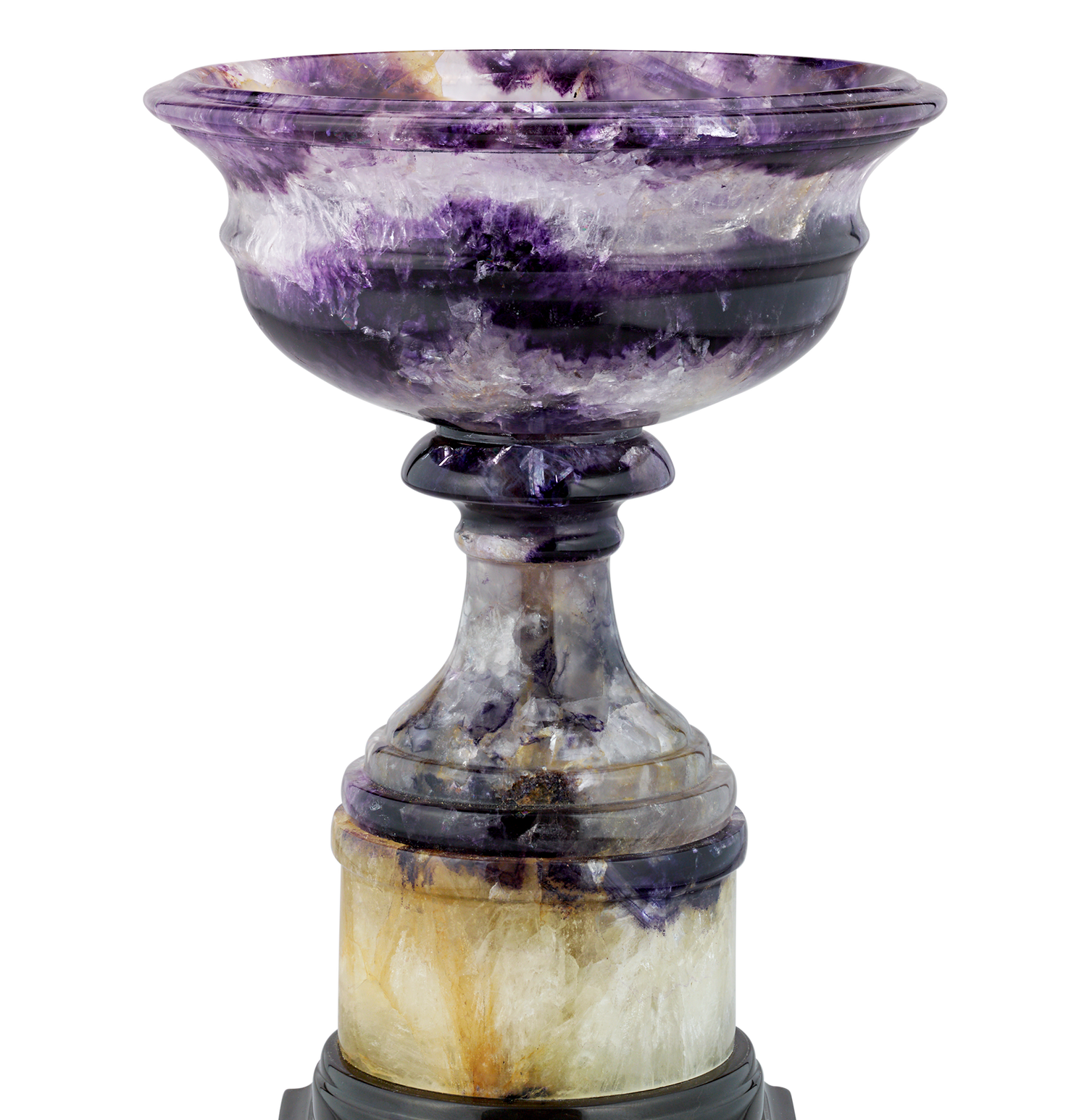 Blue John Neoclassical Tazza