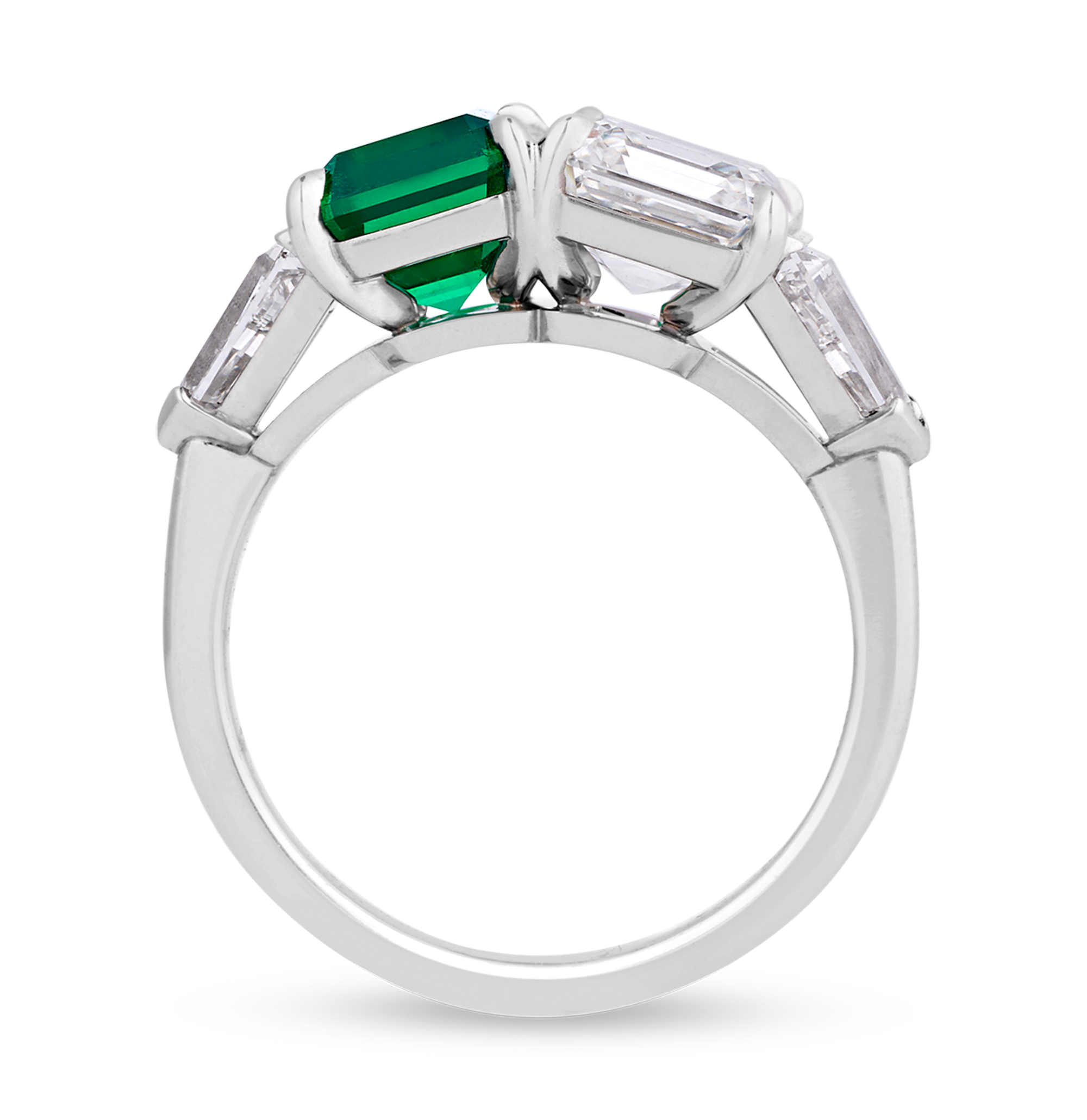 Colombian Emerald and Diamond Ring