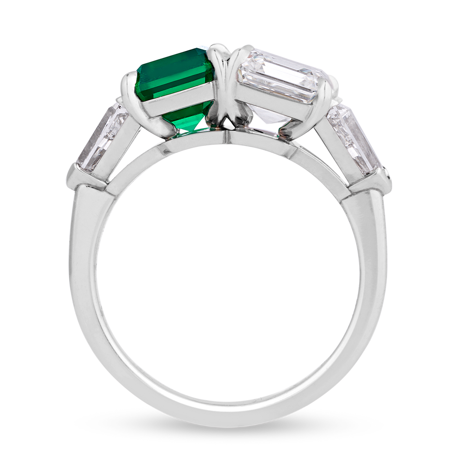 Colombian Emerald and Diamond Ring