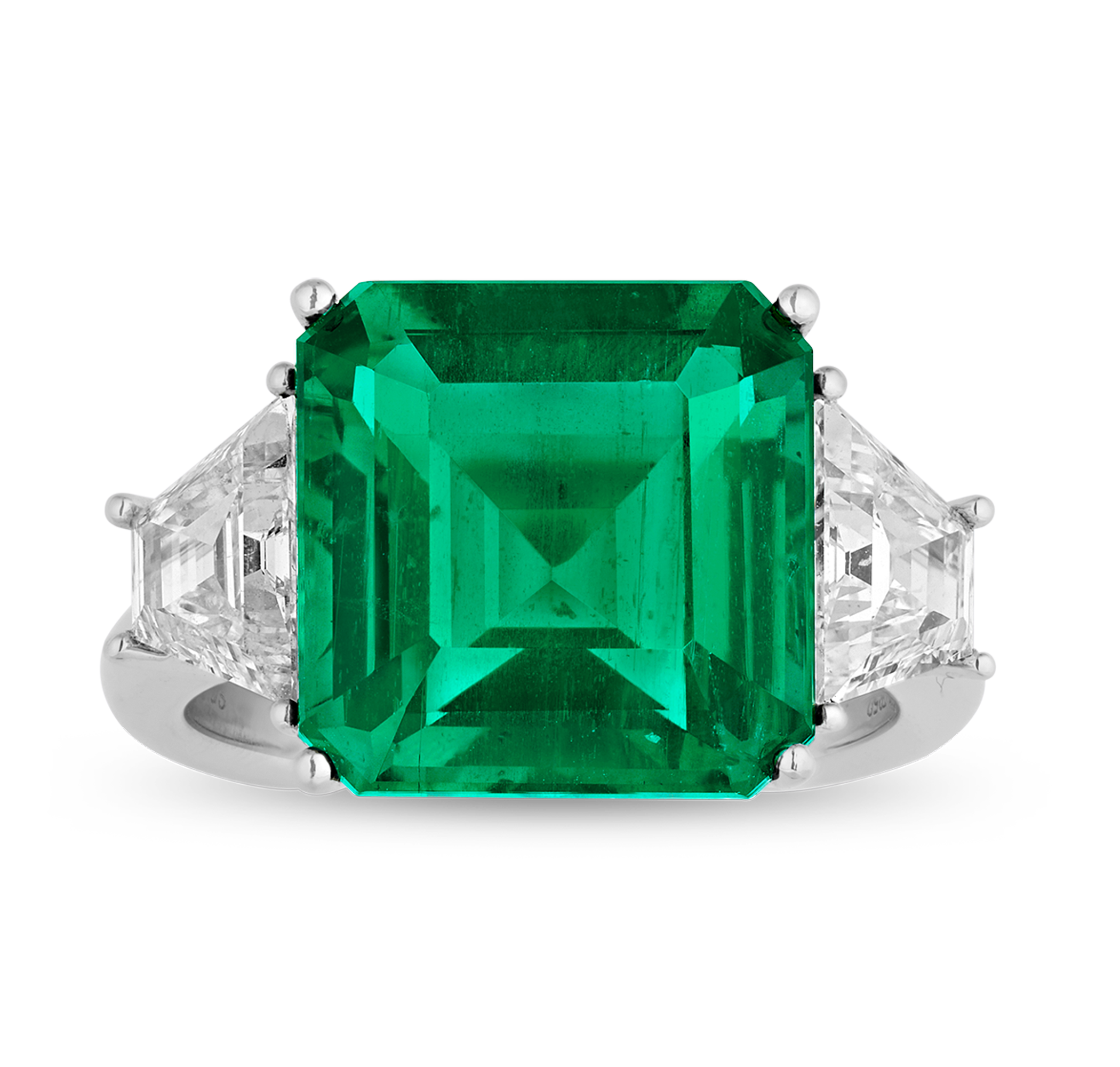 Zambian Emerald Ring, 7.39 Carats | M.S. Rau