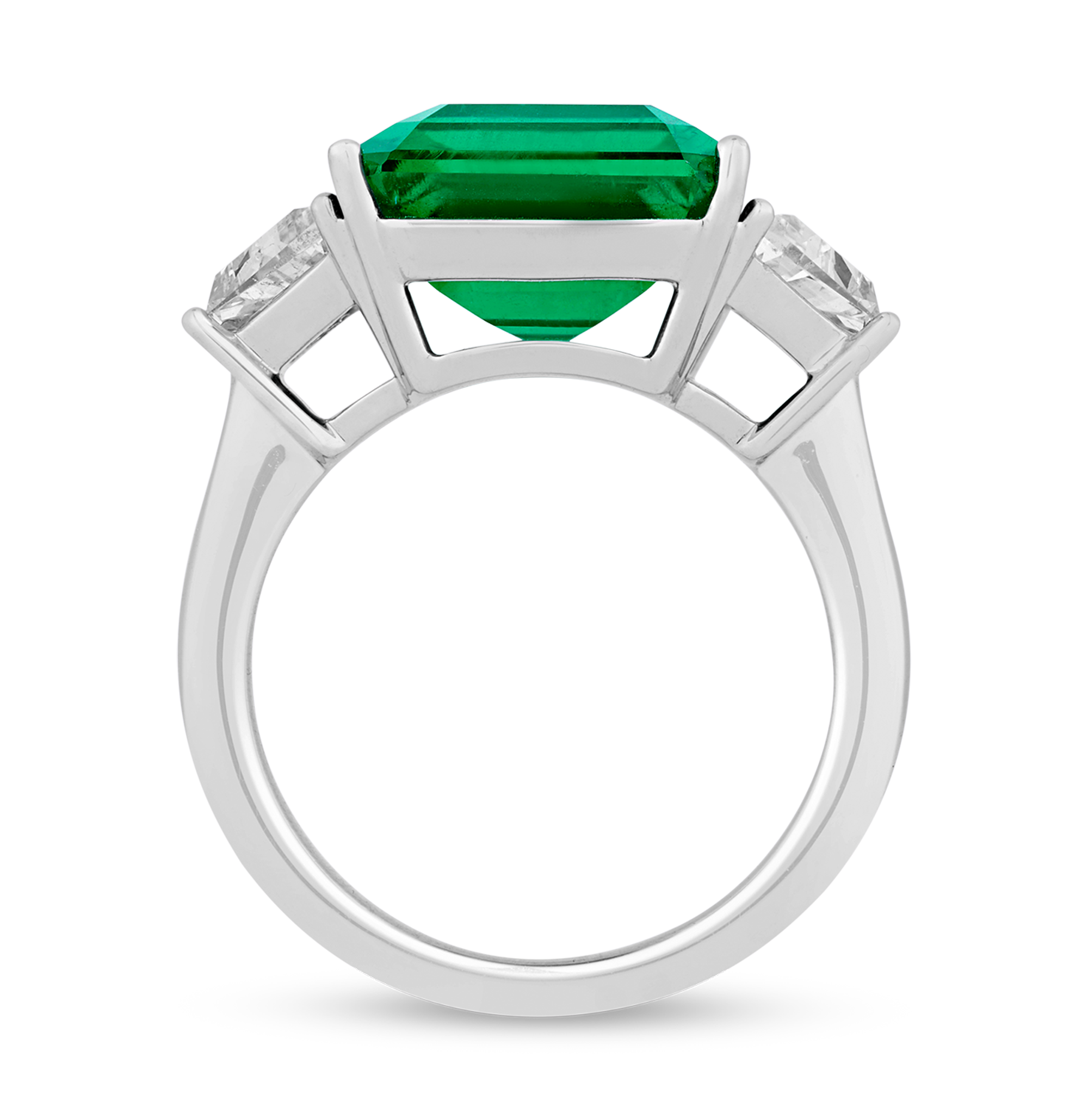 Zambian Emerald Ring, 7.39 Carats
