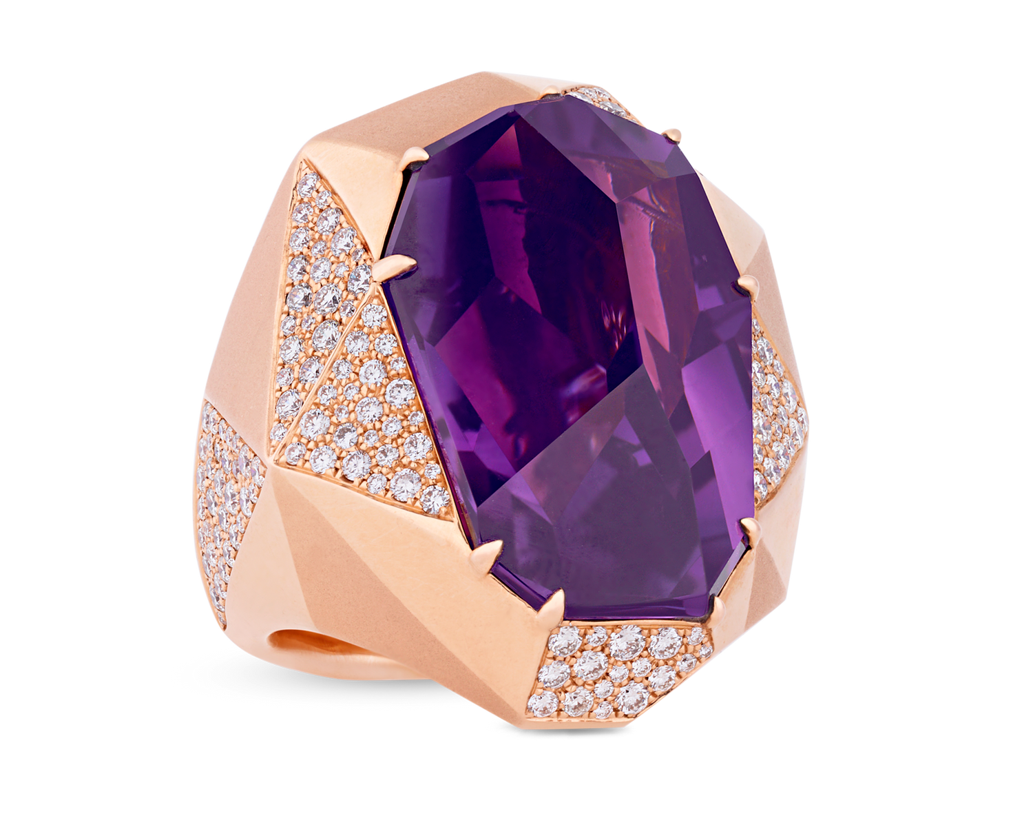 Amethyst Cocktail Ring, 27.80 carats