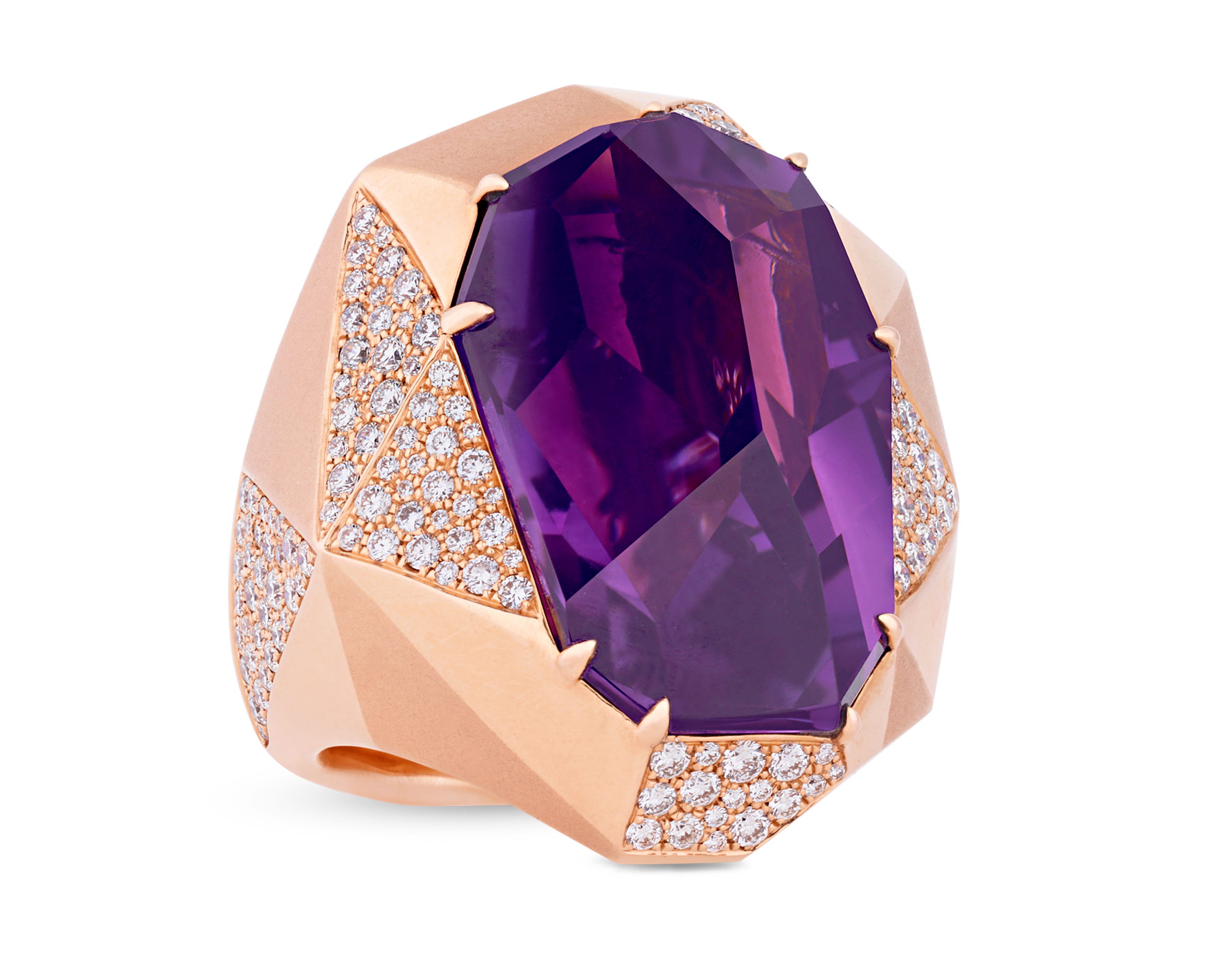 Amethyst Cocktail Ring, 27.80 carats