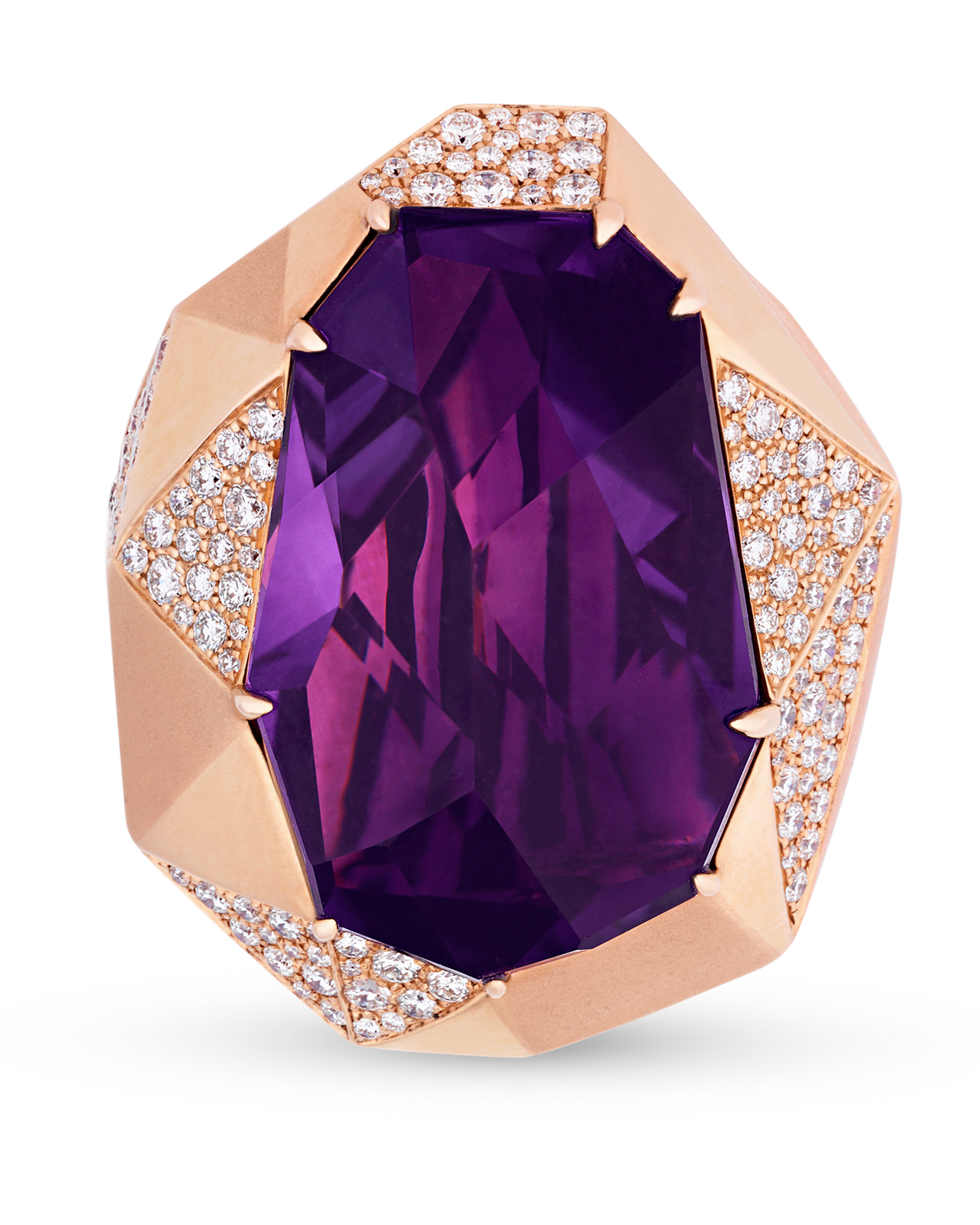 Amethyst Cocktail Ring, 27.80 carats